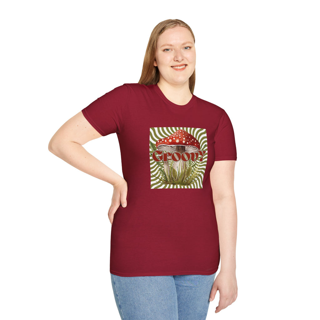 Groovy Psychadelic Mushroom T-Shirt