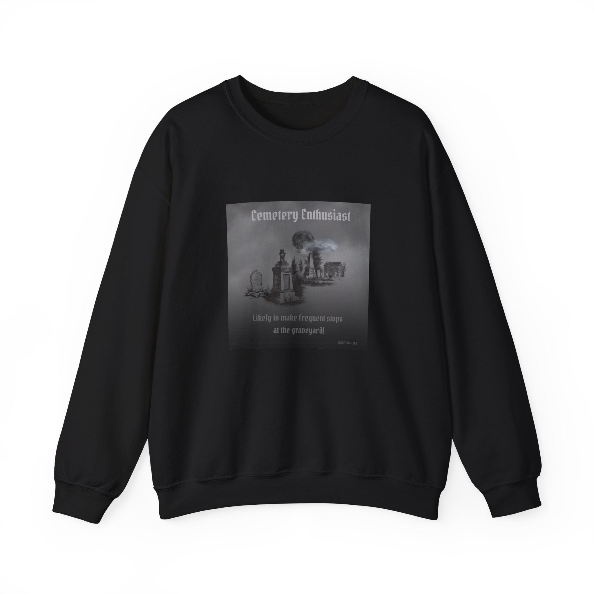 Cemetery Enthusiast Crewneck Sweatshirt