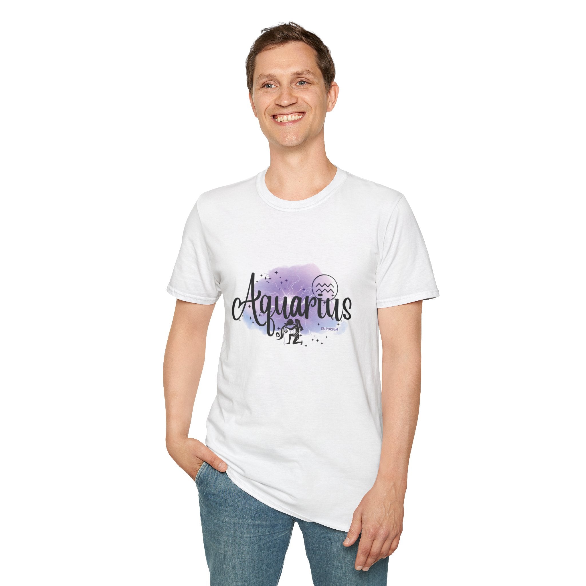 Aquarius The Water Bearer Astrology T-Shirt