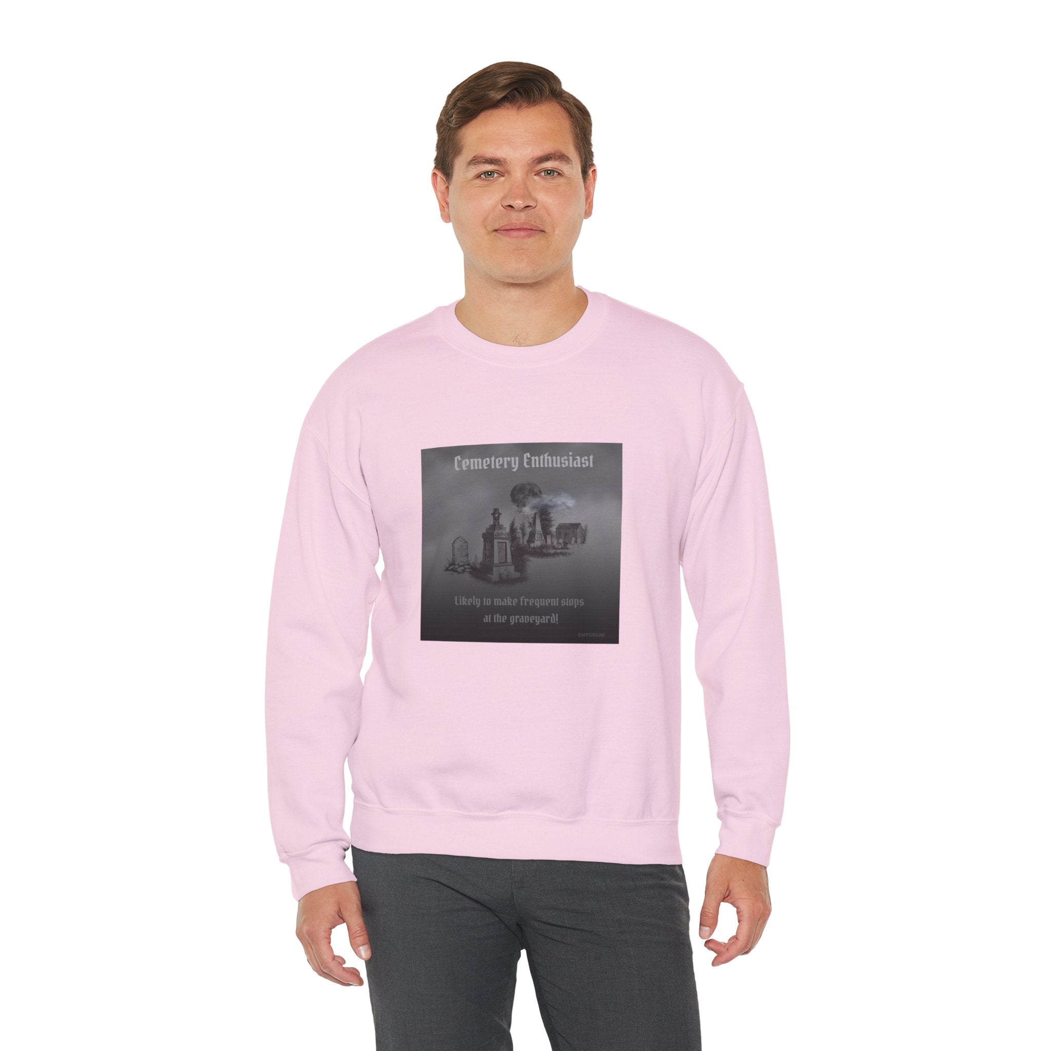 Cemetery Enthusiast Crewneck Sweatshirt