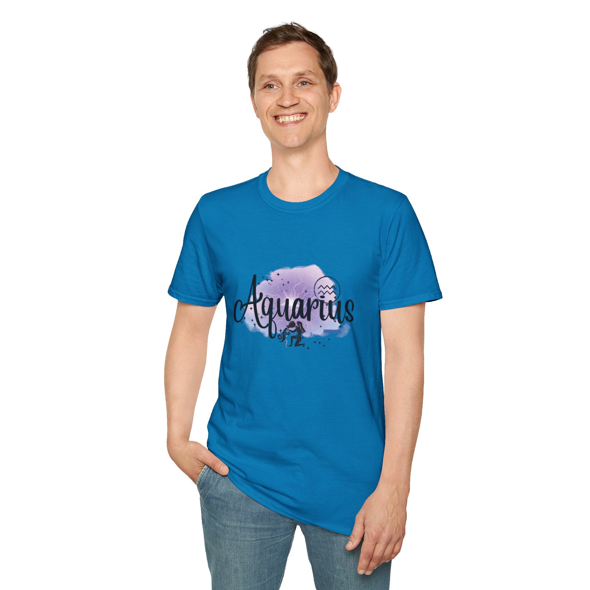 Aquarius The Water Bearer Astrology T-Shirt