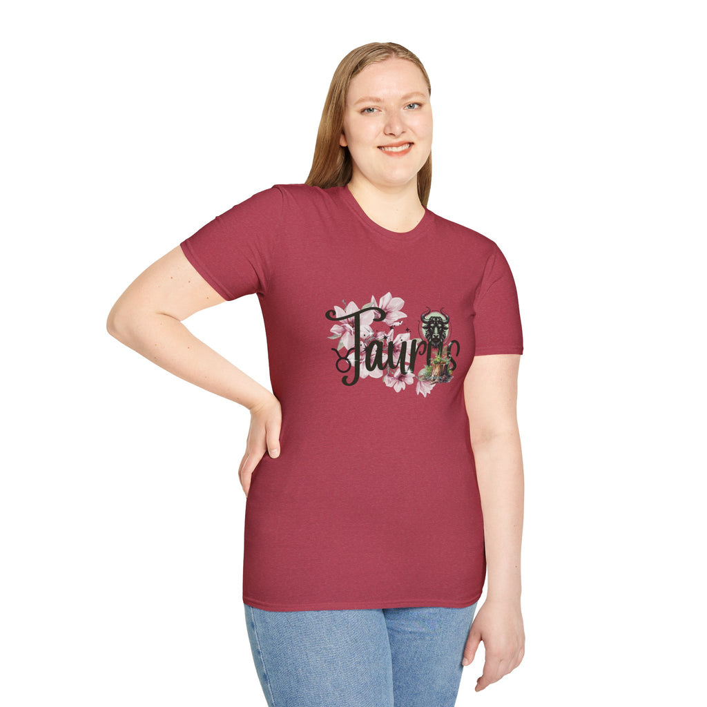 Taurus Magnolia Blossom T-Shirt