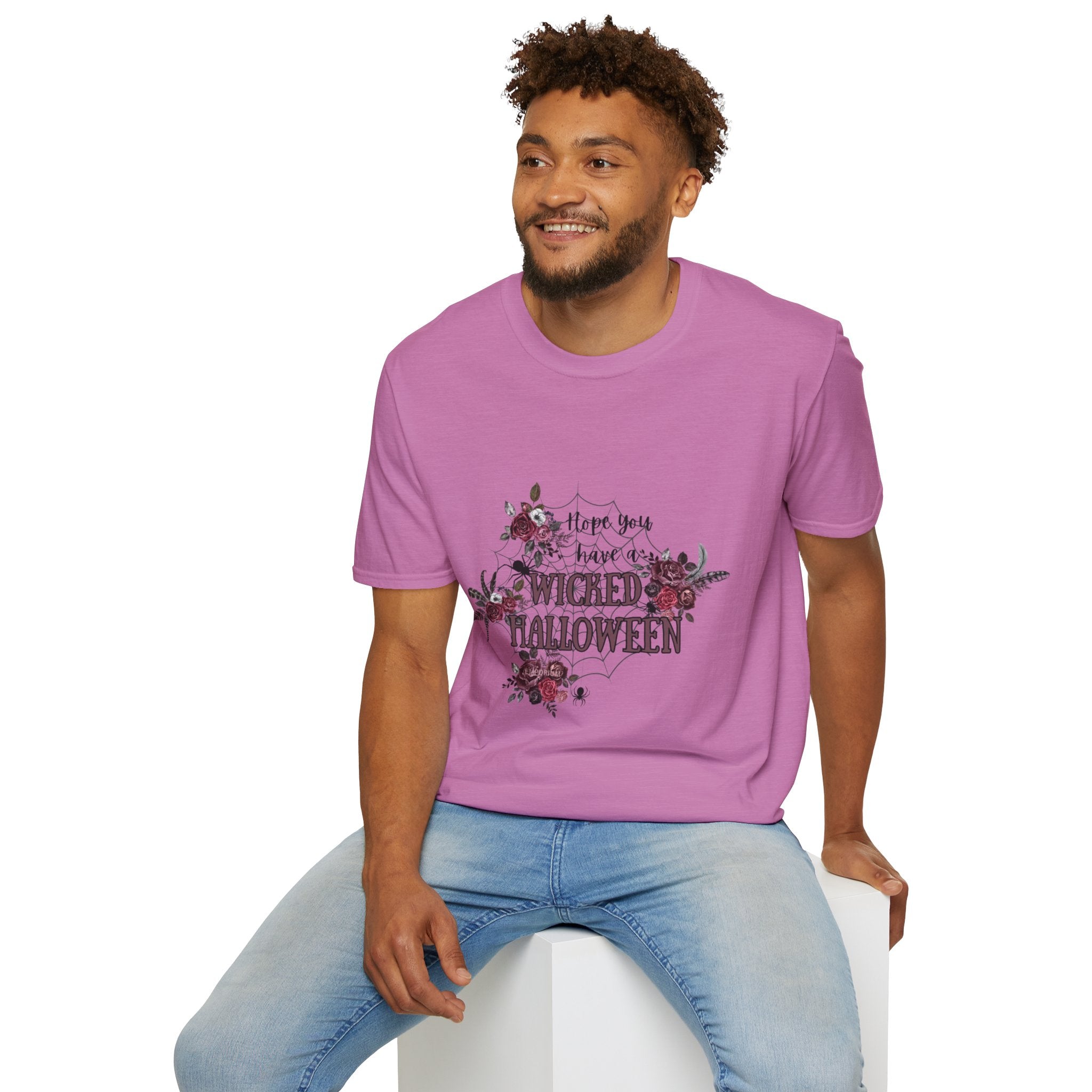 Wicked Halloween Spider Web T-Shirt