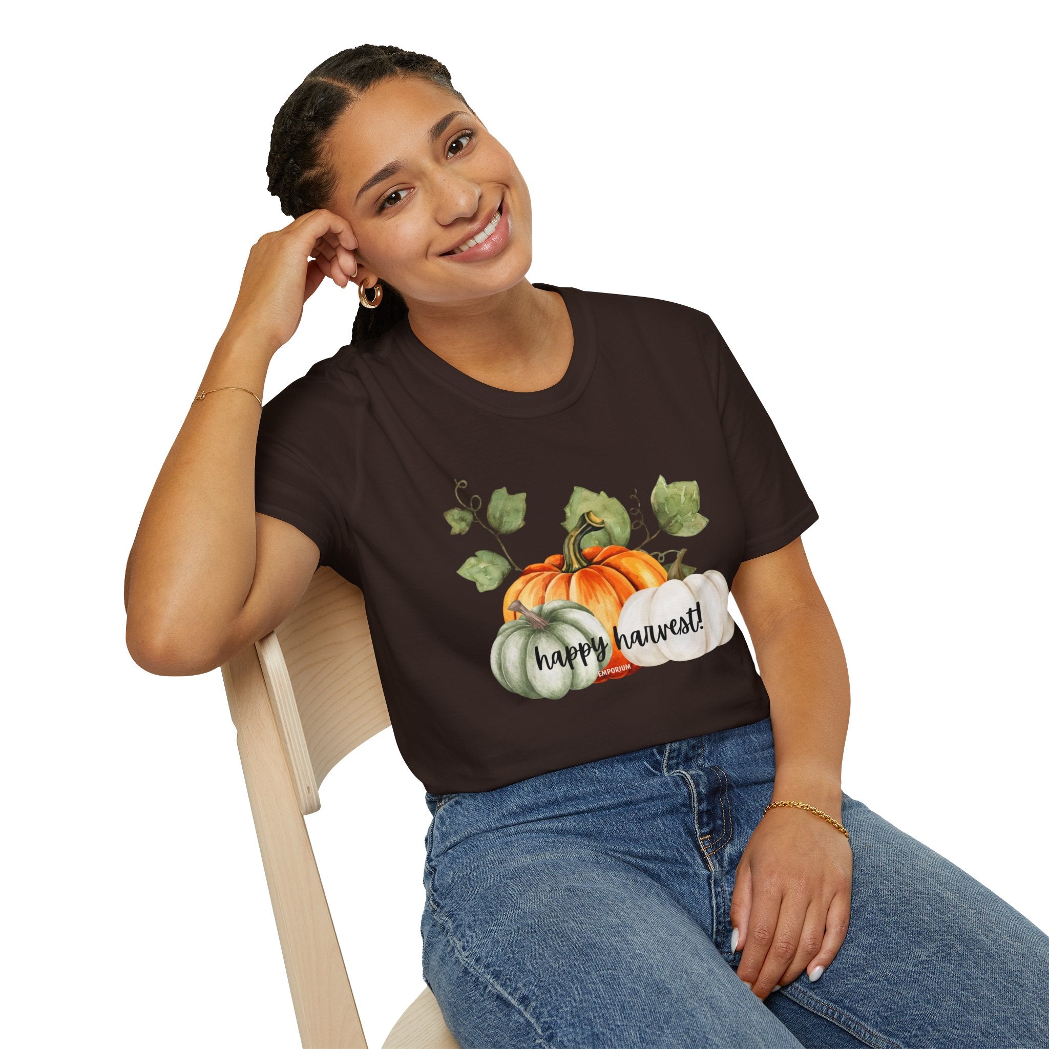 Happy Harvest Pumpkin Variety T-Shirt