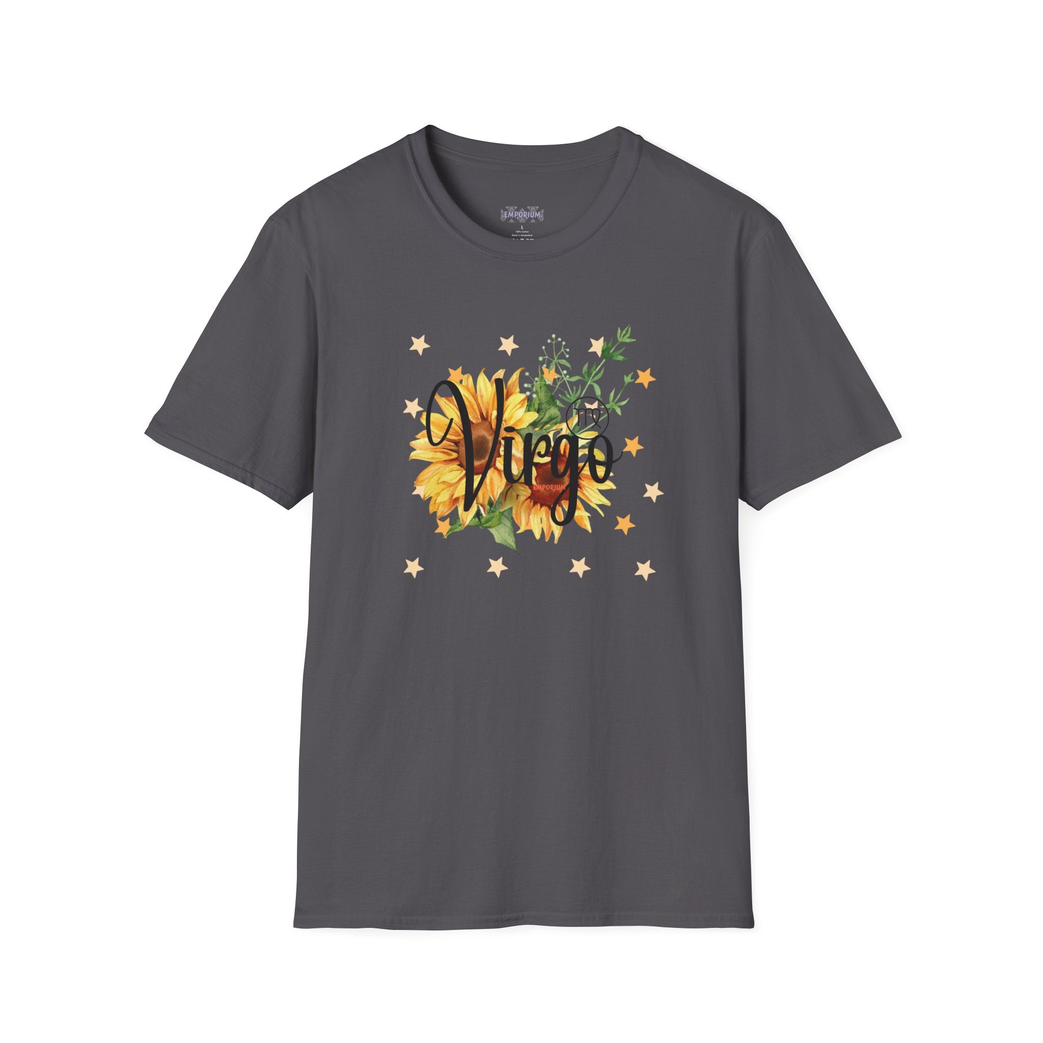 Virgo Sunflower Astrology T-Shirt