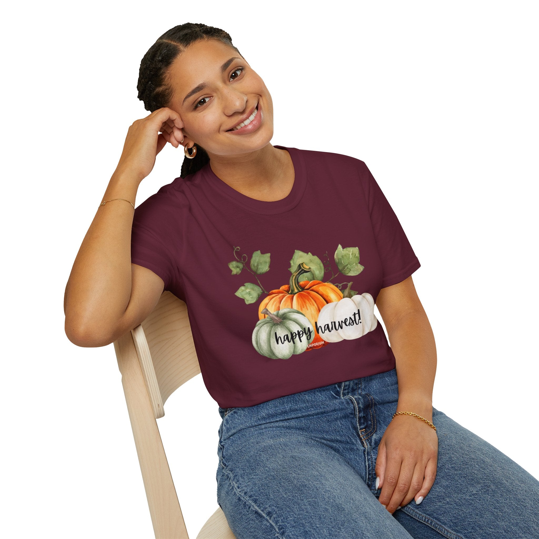 Happy Harvest Pumpkin Variety T-Shirt