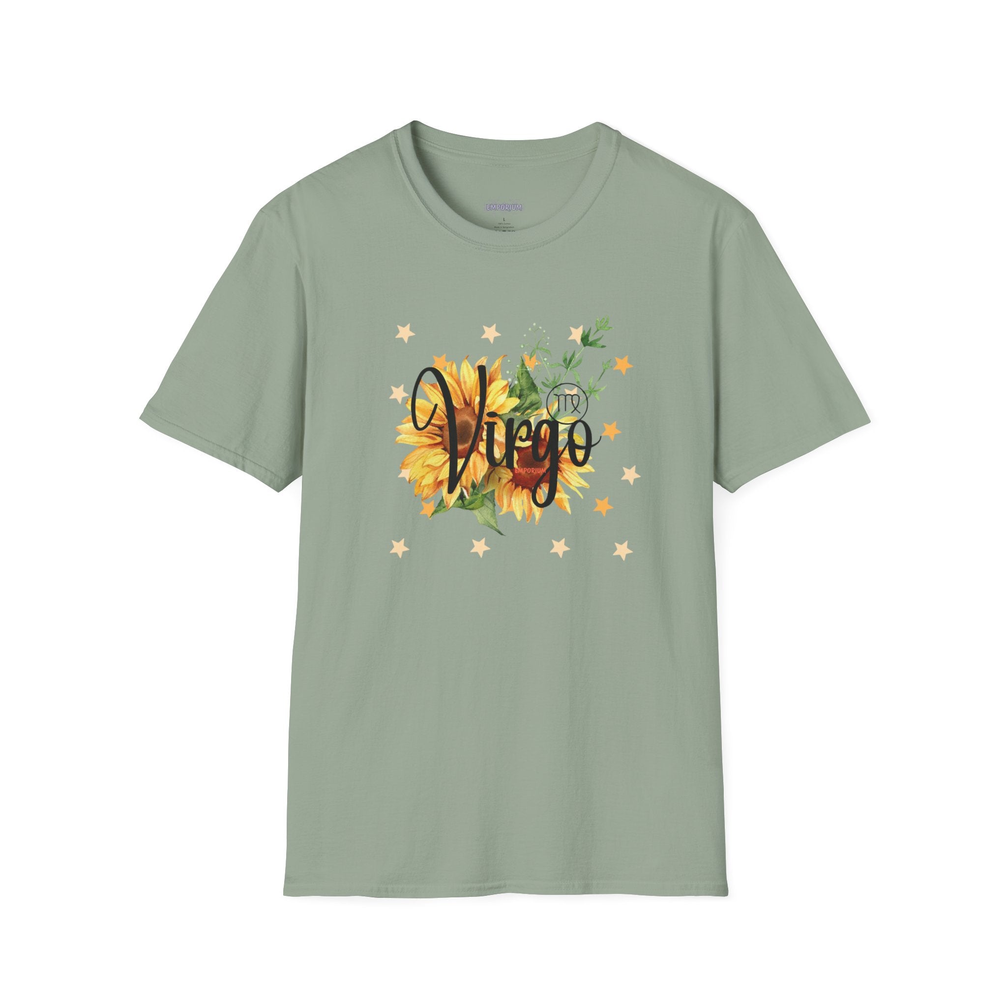Virgo Sunflower Astrology T-Shirt