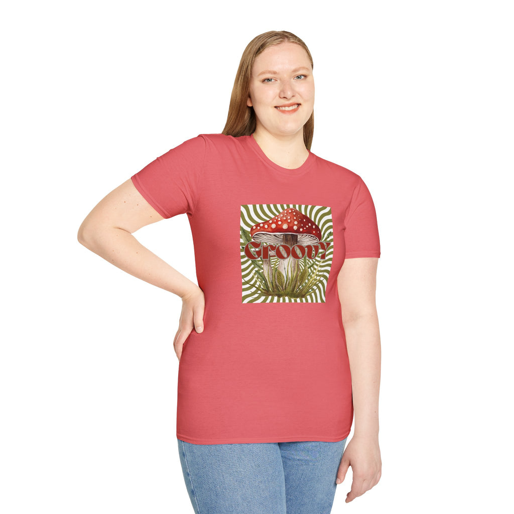 Groovy Psychadelic Mushroom T-Shirt