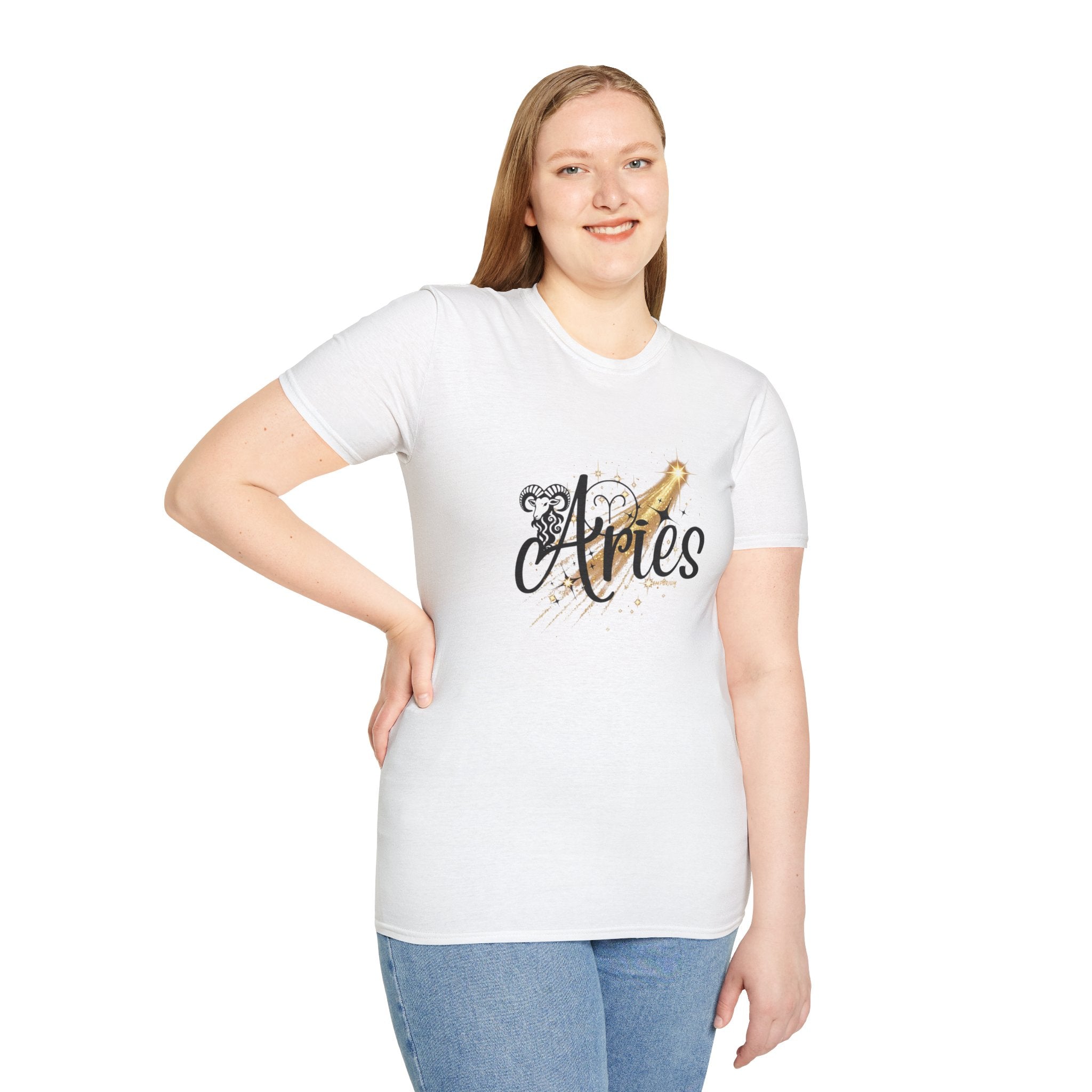 Aries Starburst Astrology T-Shirt