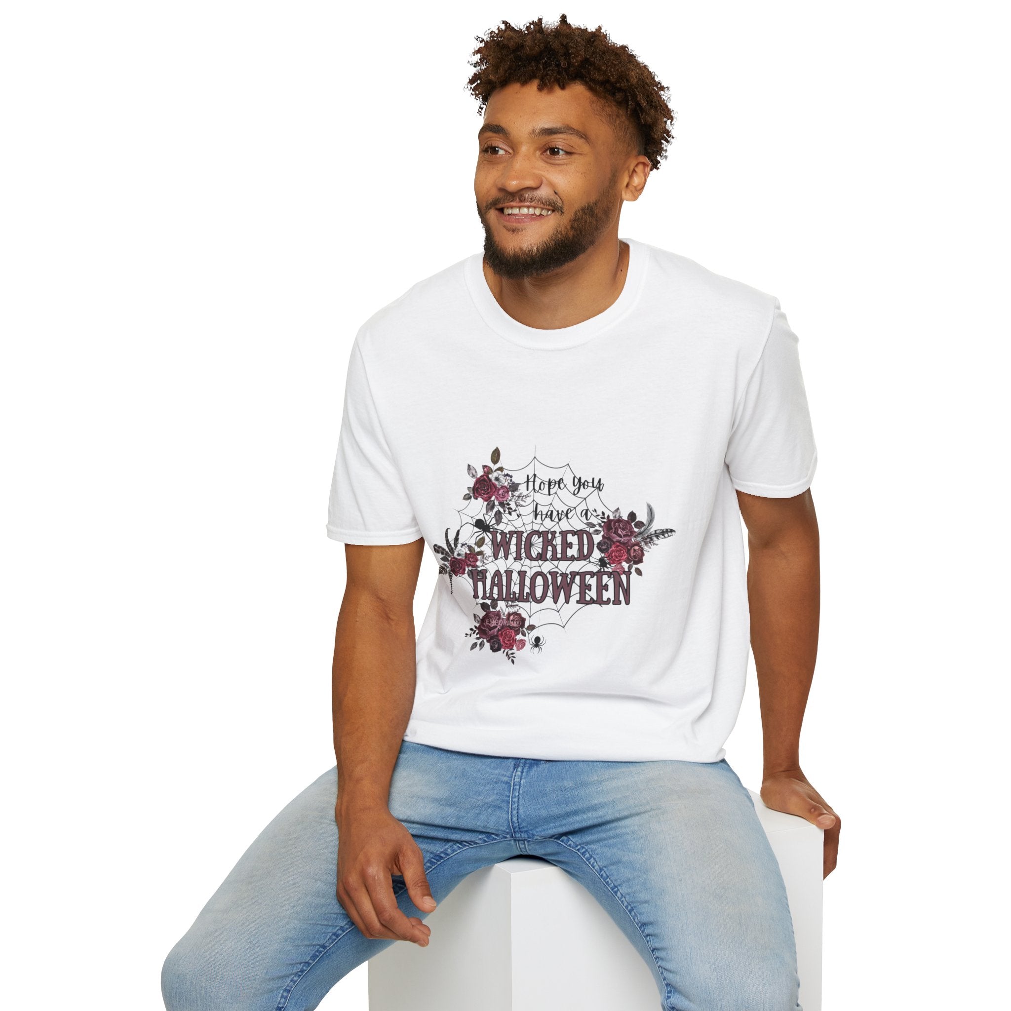 Wicked Halloween Spider Web T-Shirt