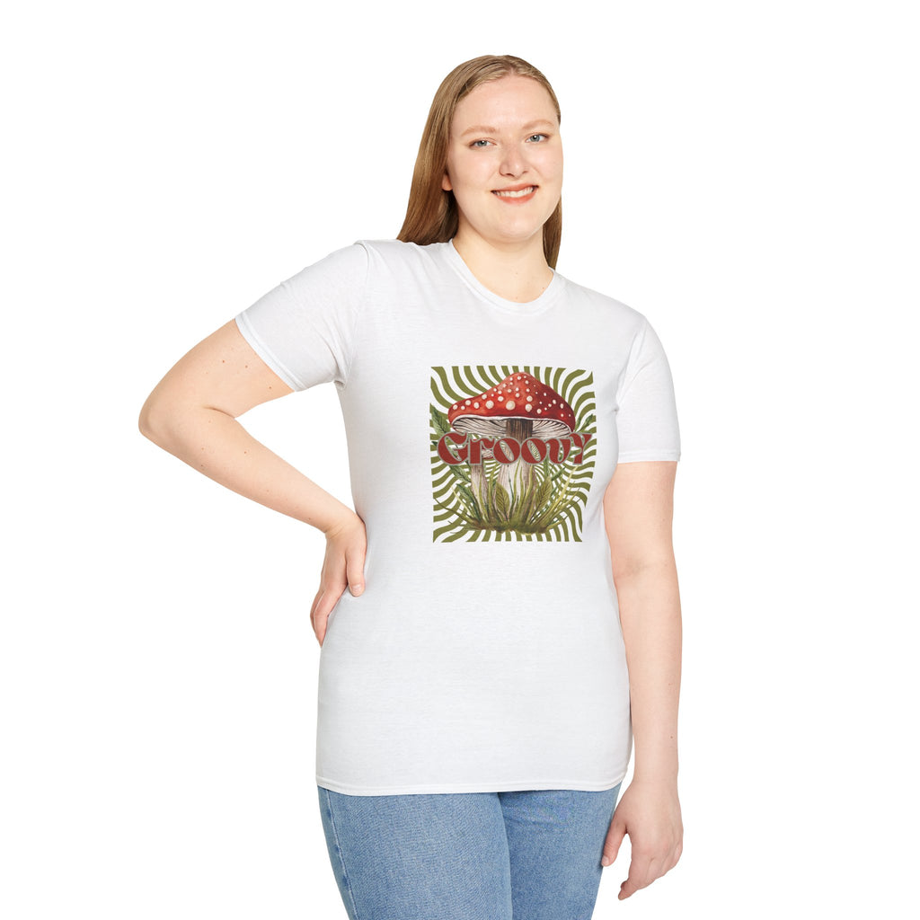 Groovy Psychadelic Mushroom T-Shirt