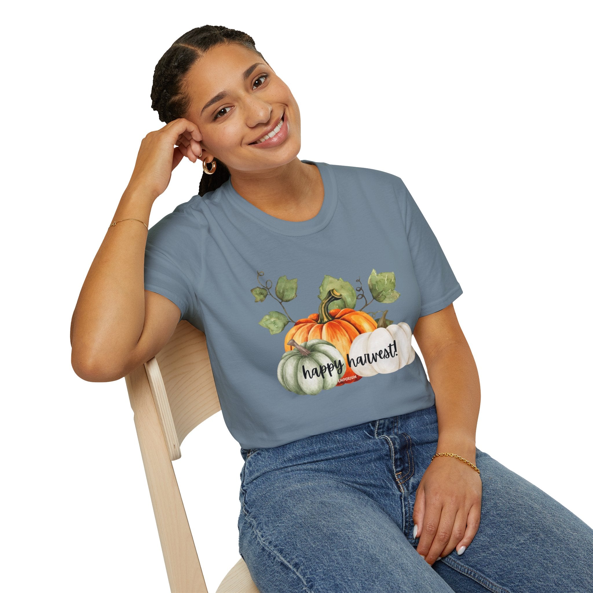 Happy Harvest Pumpkin Variety T-Shirt