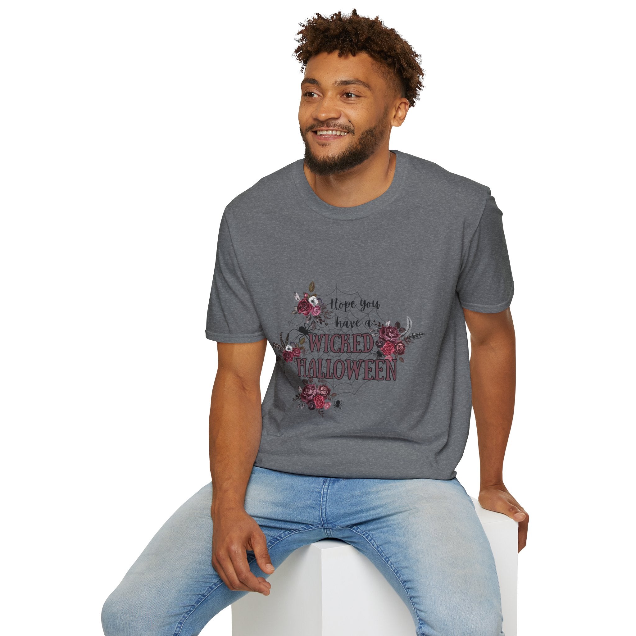 Wicked Halloween Spider Web T-Shirt