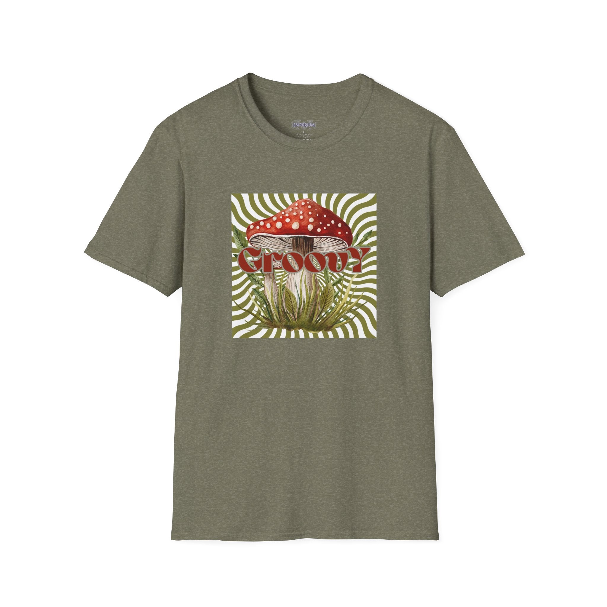 Groovy Psychadelic Mushroom T-Shirt