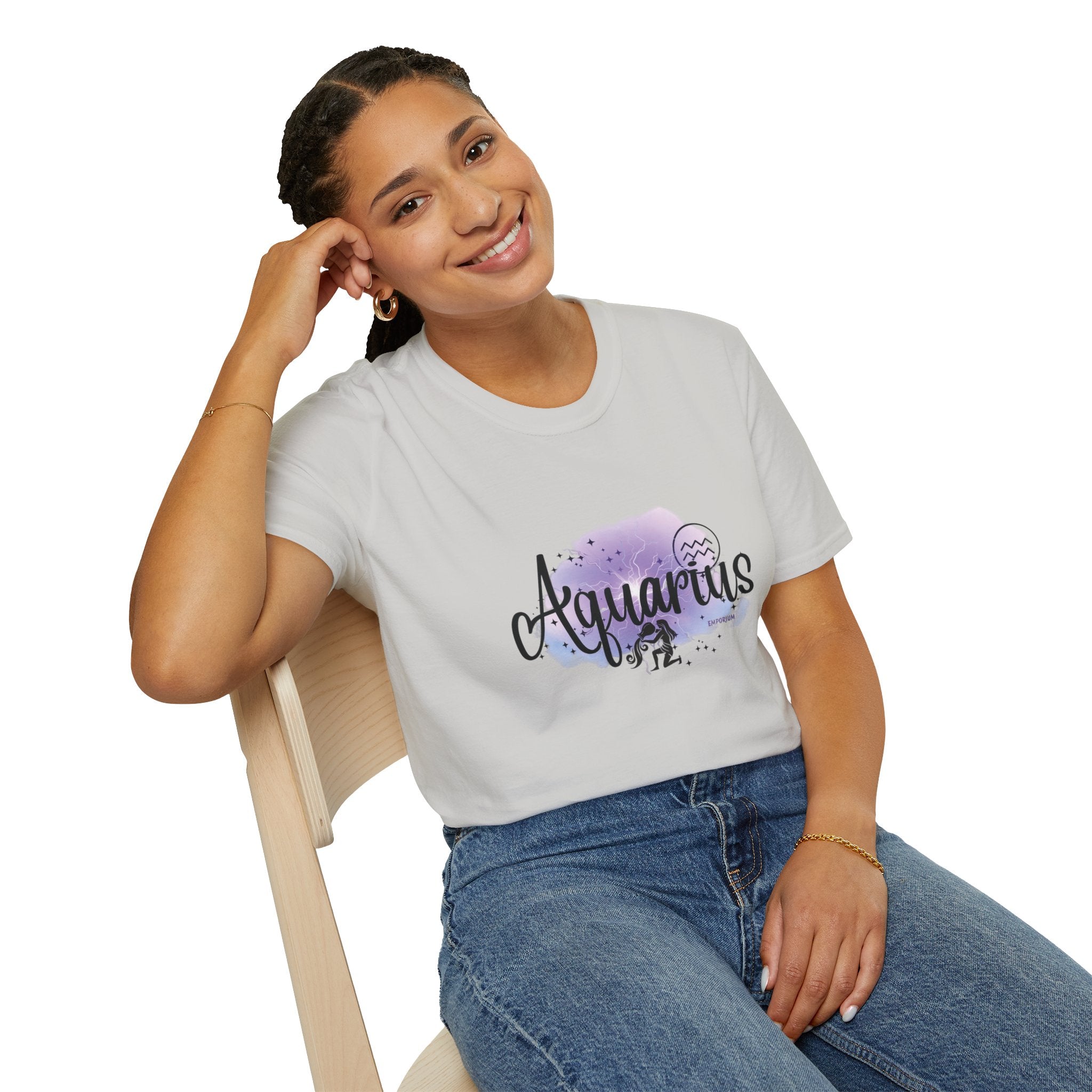 Aquarius The Water Bearer Astrology T-Shirt