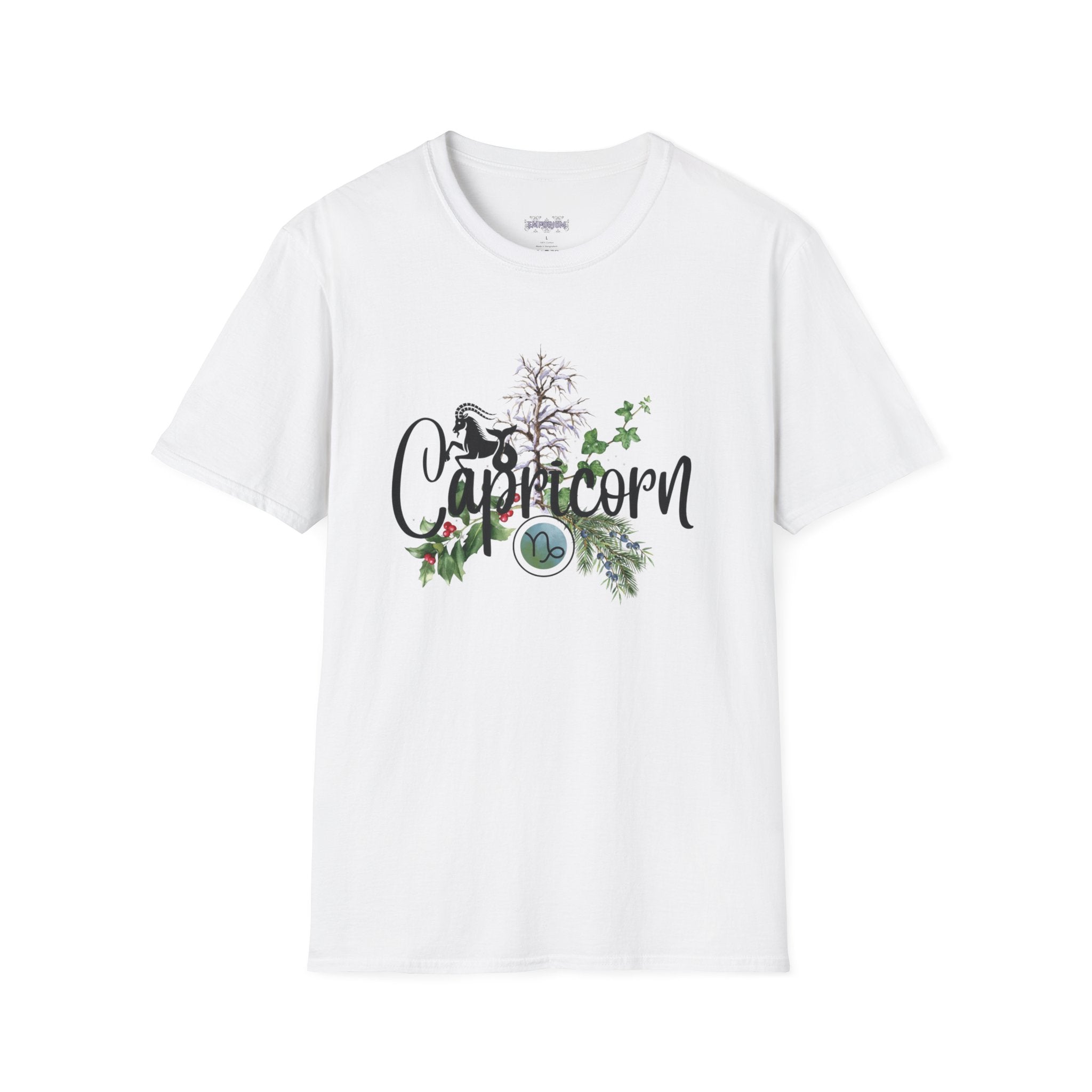 Capricorn Oak & Ivy Astrology T-Shirt