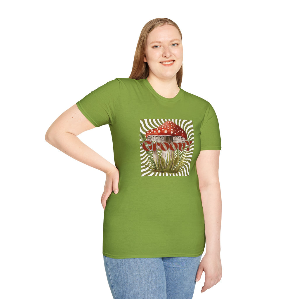 Groovy Psychadelic Mushroom T-Shirt