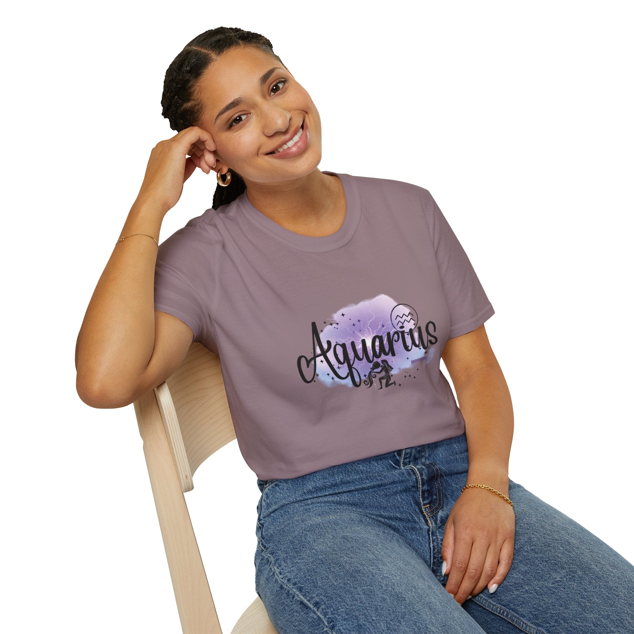 Aquarius The Water Bearer Astrology T-Shirt