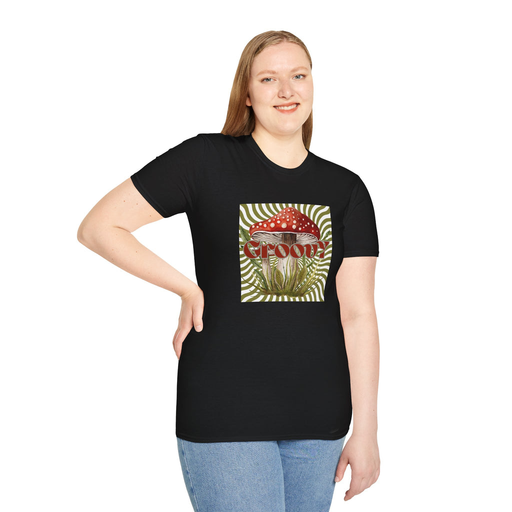 Groovy Psychadelic Mushroom T-Shirt