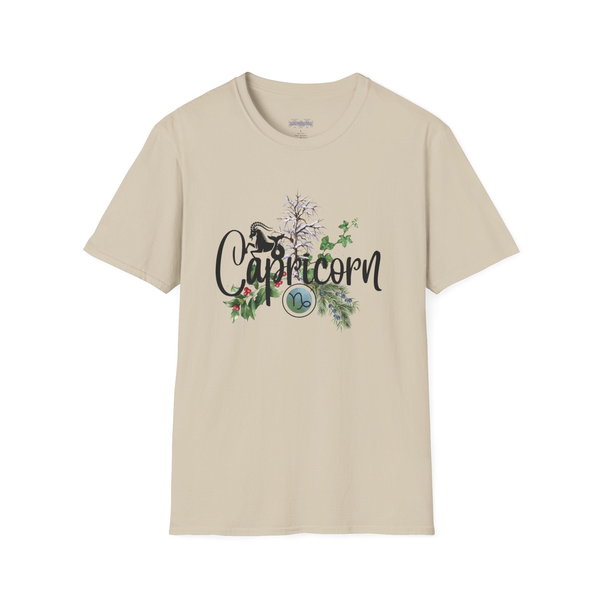 Capricorn Oak & Ivy Astrology T-Shirt