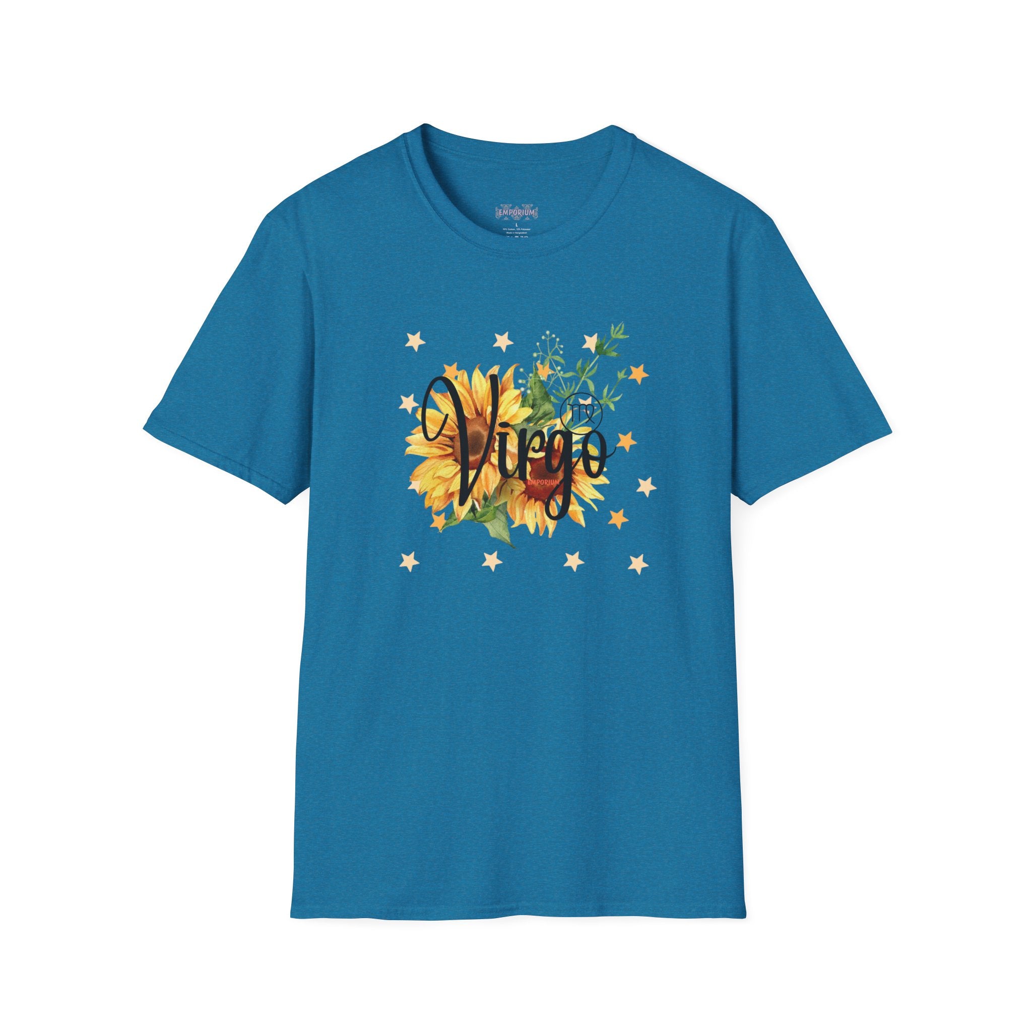 Virgo Sunflower Astrology T-Shirt