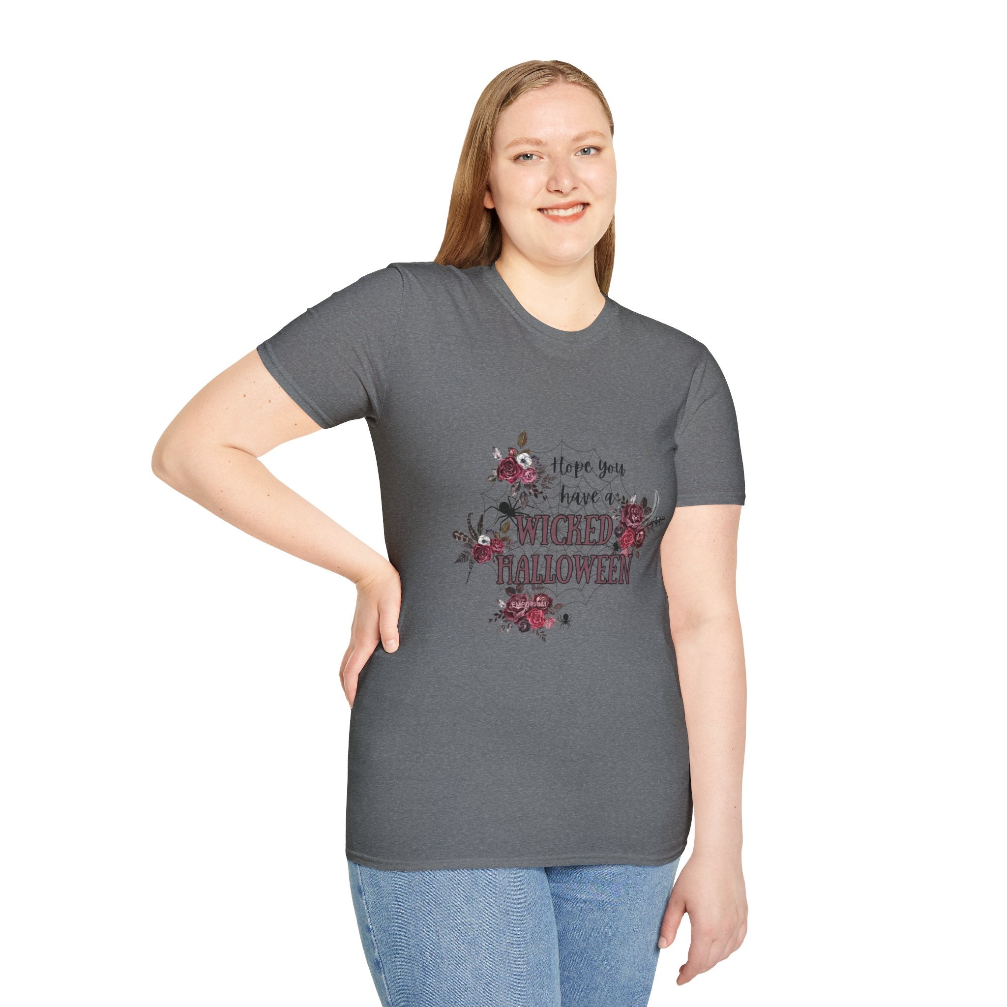 Wicked Halloween Spider Web T-Shirt