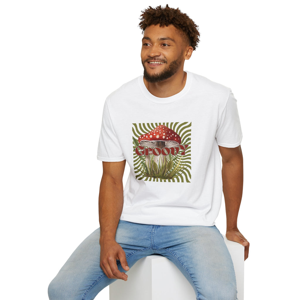 Groovy Psychadelic Mushroom T-Shirt