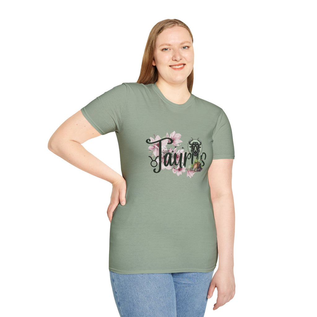 Taurus Magnolia Blossom T-Shirt
