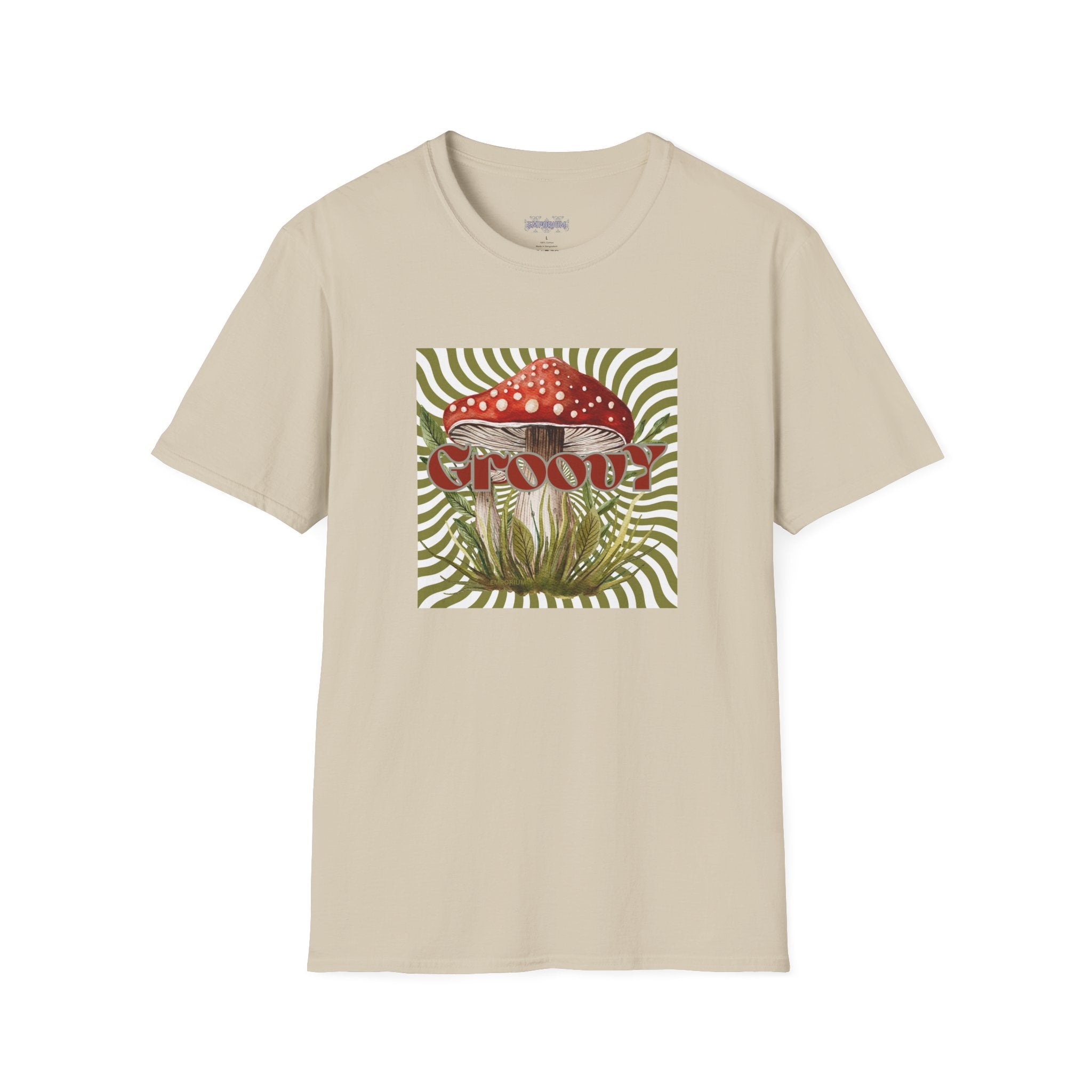Groovy Psychadelic Mushroom T-Shirt