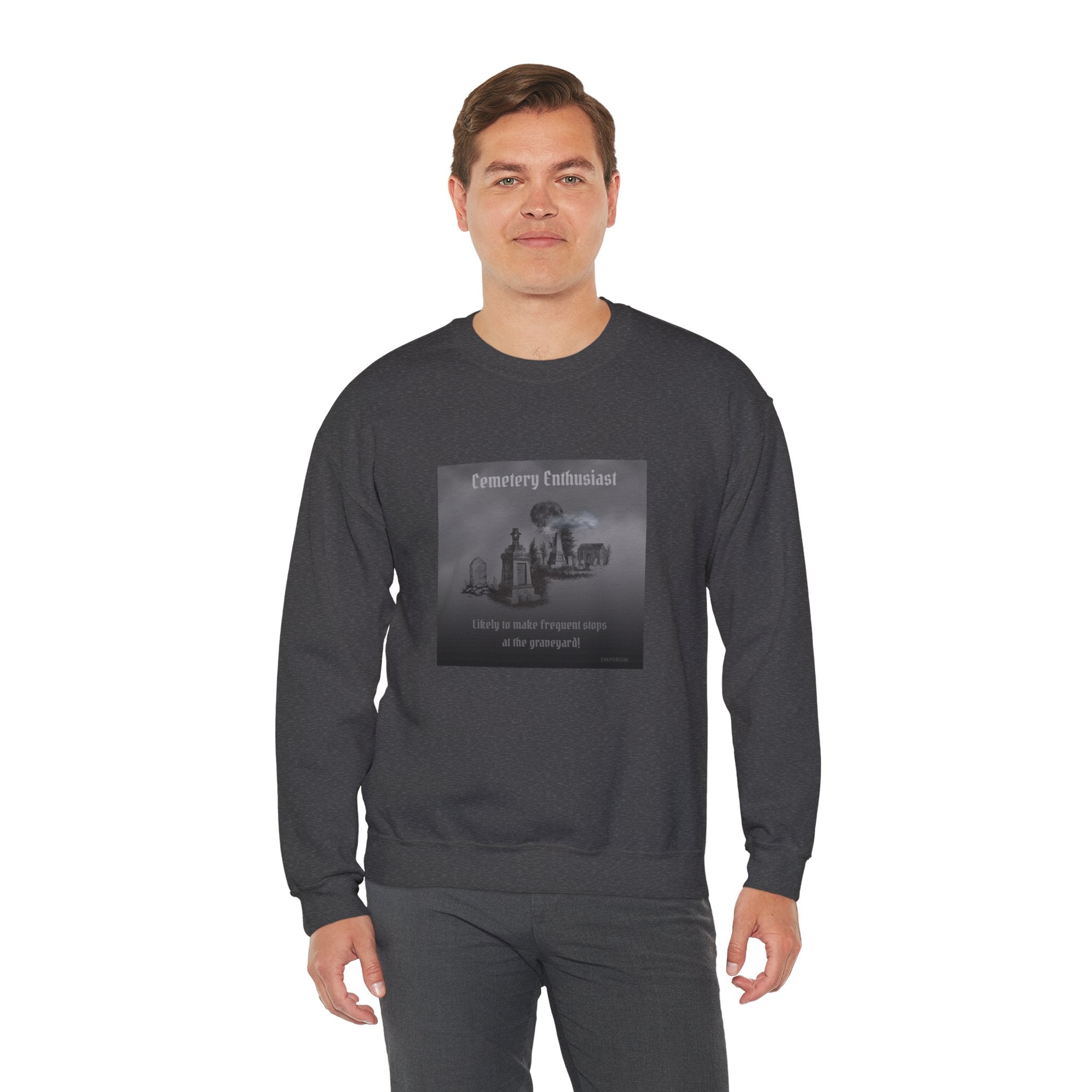 Cemetery Enthusiast Crewneck Sweatshirt