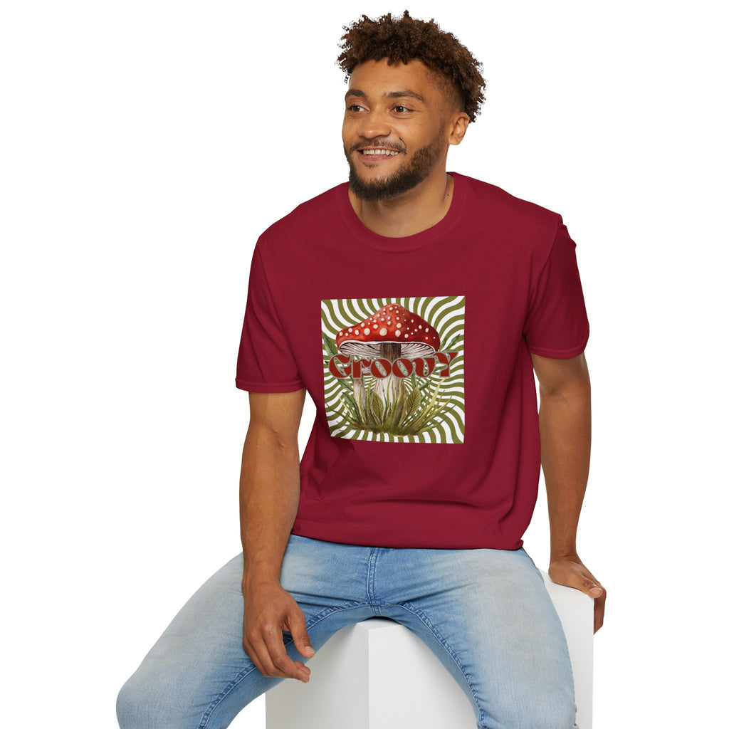 Groovy Psychadelic Mushroom T-Shirt