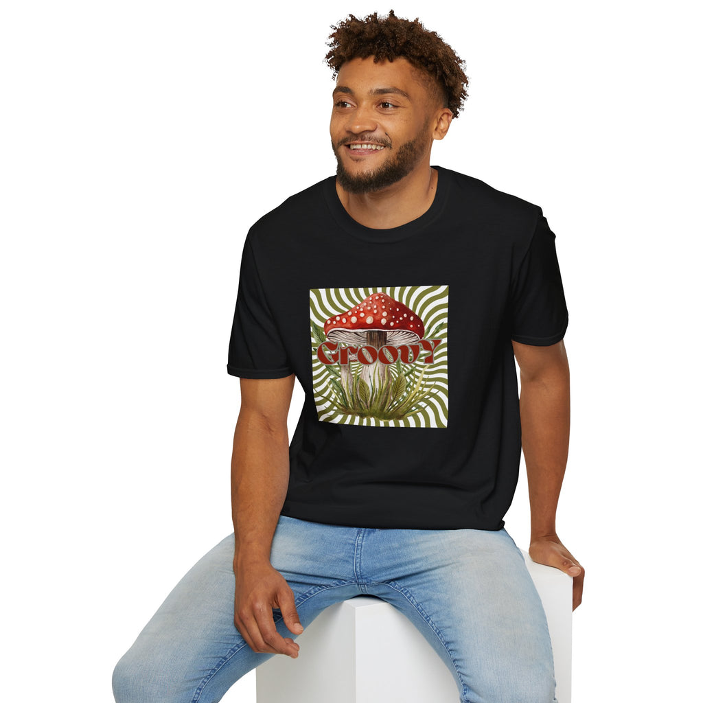 Groovy Psychadelic Mushroom T-Shirt