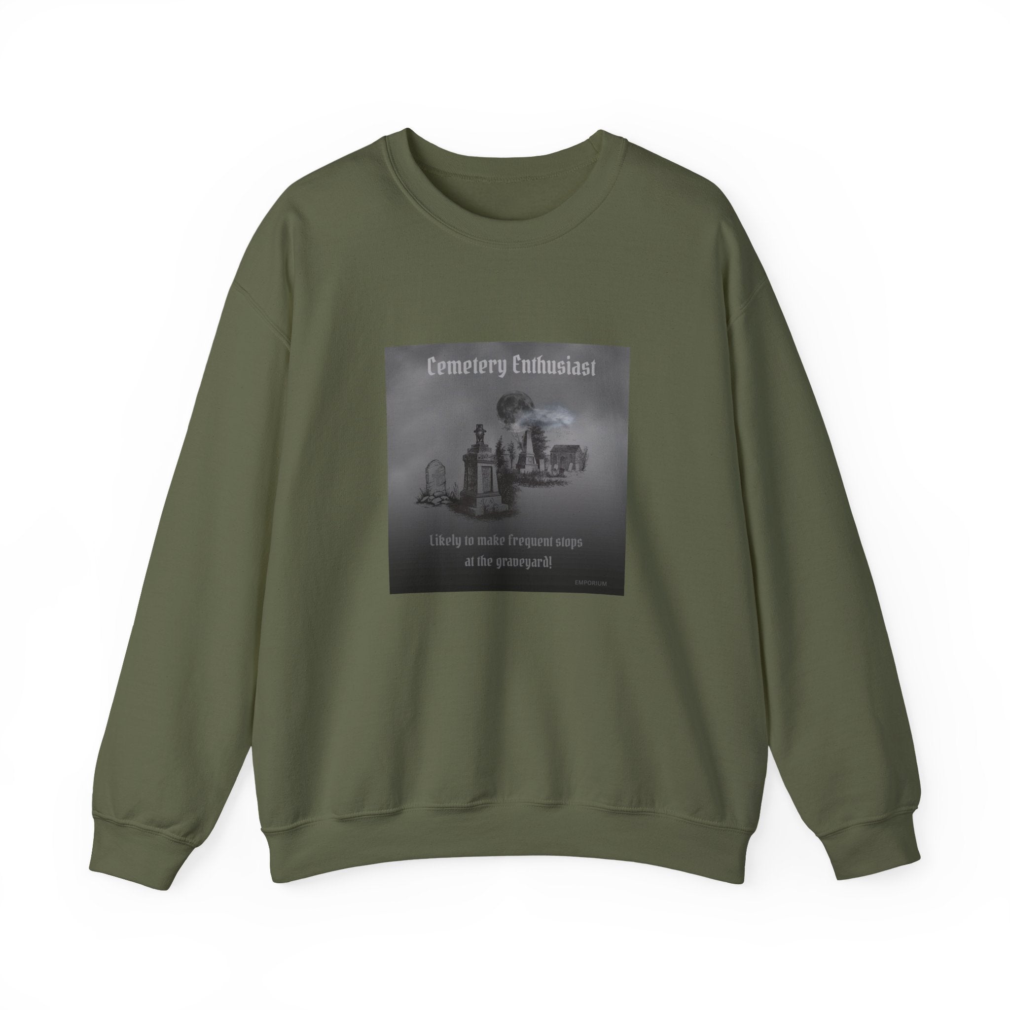 Cemetery Enthusiast Crewneck Sweatshirt