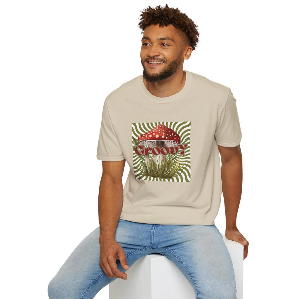 Groovy Psychadelic Mushroom T-Shirt