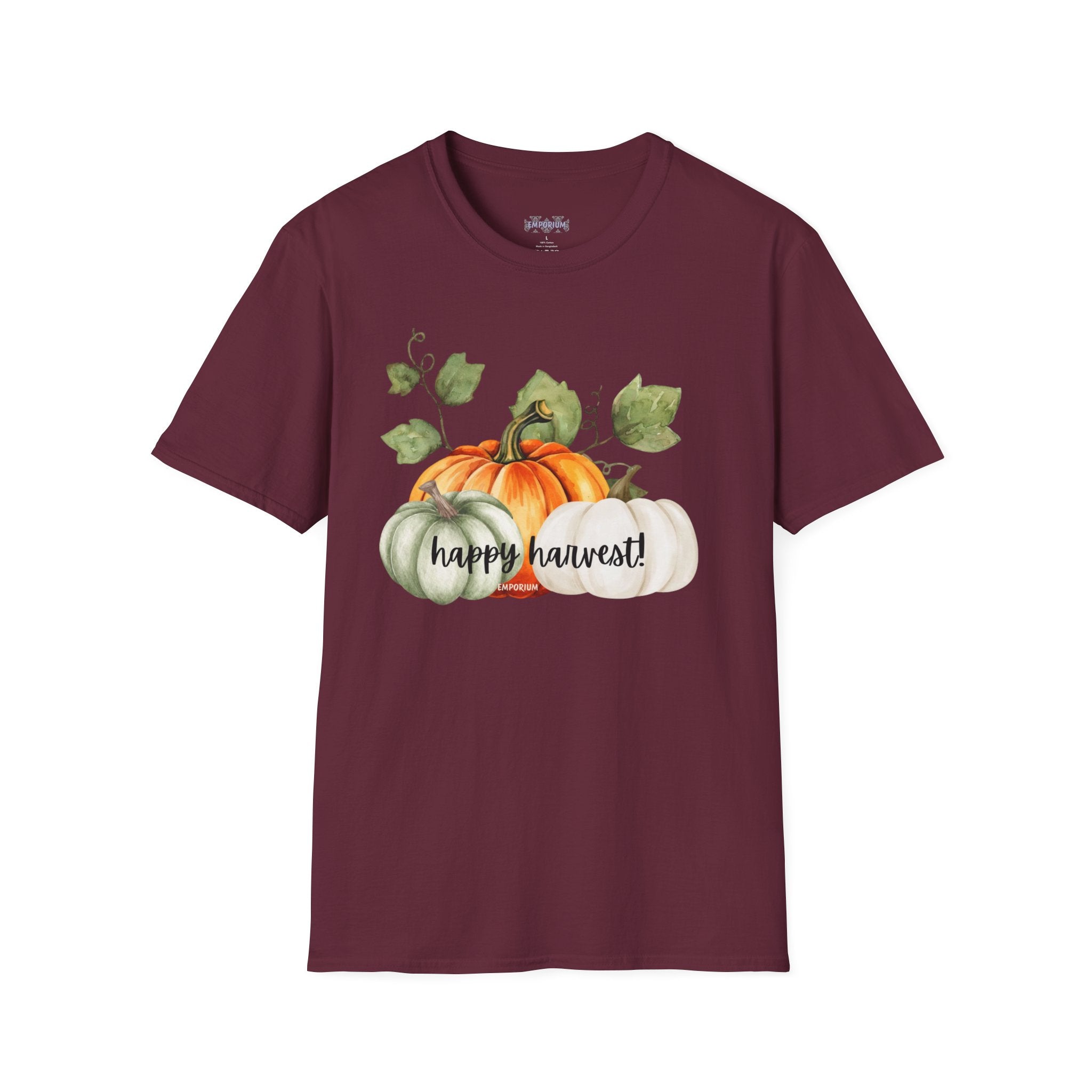 Happy Harvest Pumpkin Variety T-Shirt
