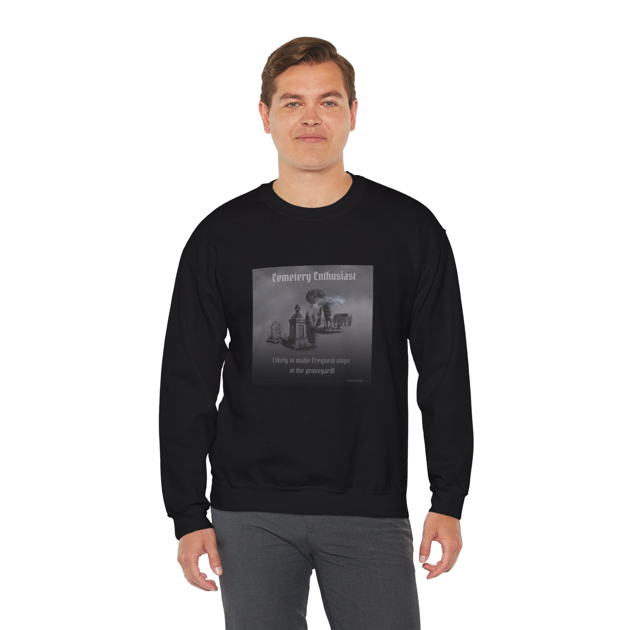 Cemetery Enthusiast Crewneck Sweatshirt
