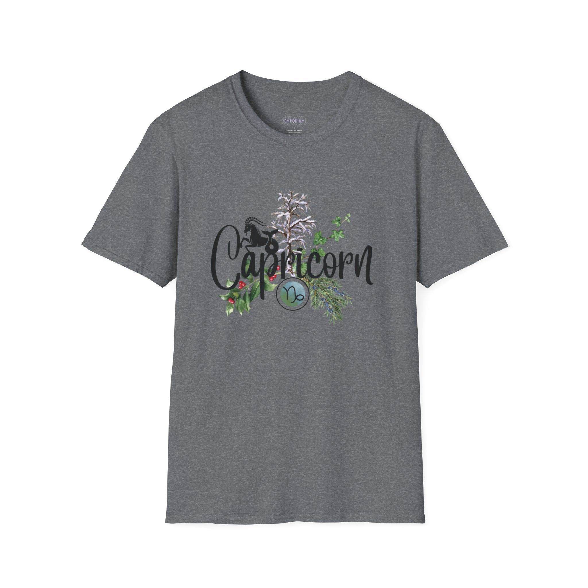 Capricorn Oak & Ivy Astrology T-Shirt