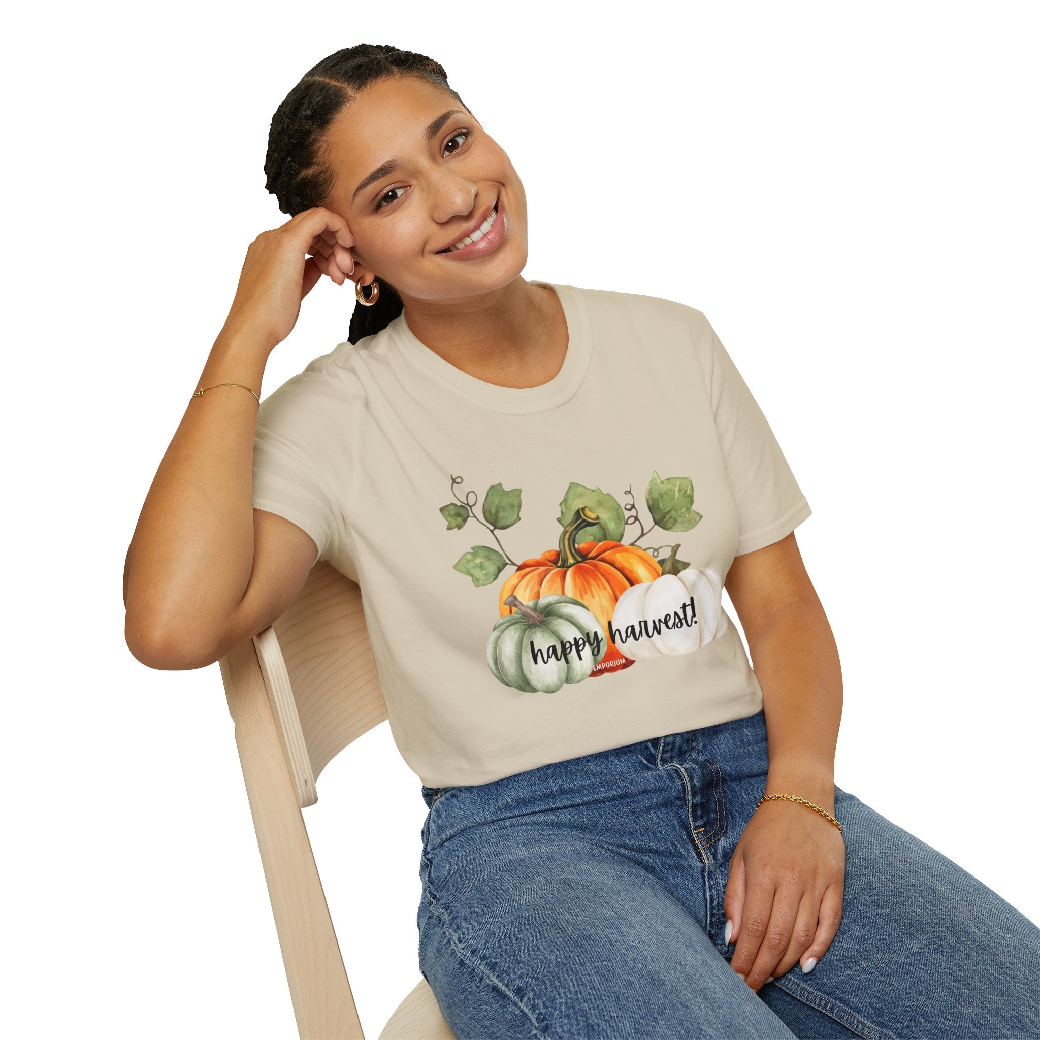 Happy Harvest Pumpkin Variety T-Shirt