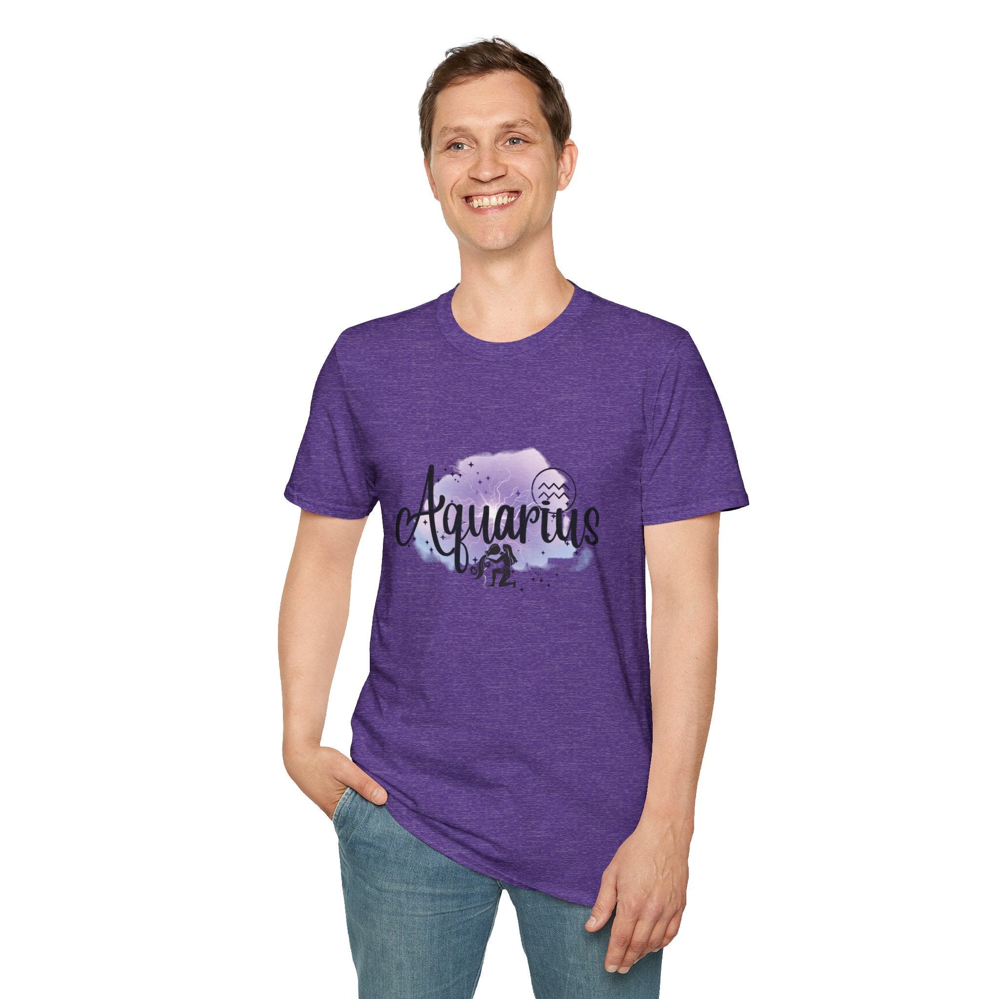 Aquarius The Water Bearer Astrology T-Shirt