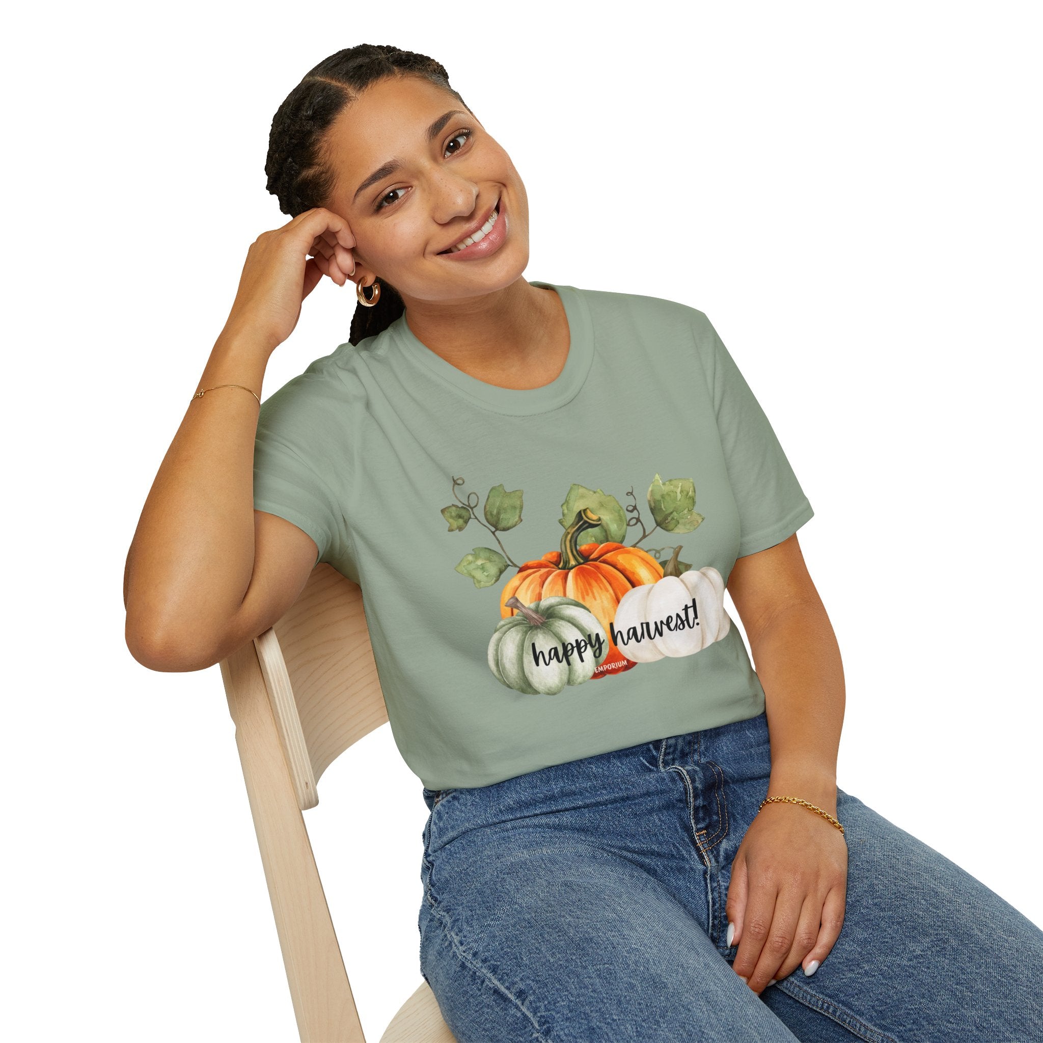 Happy Harvest Pumpkin Variety T-Shirt
