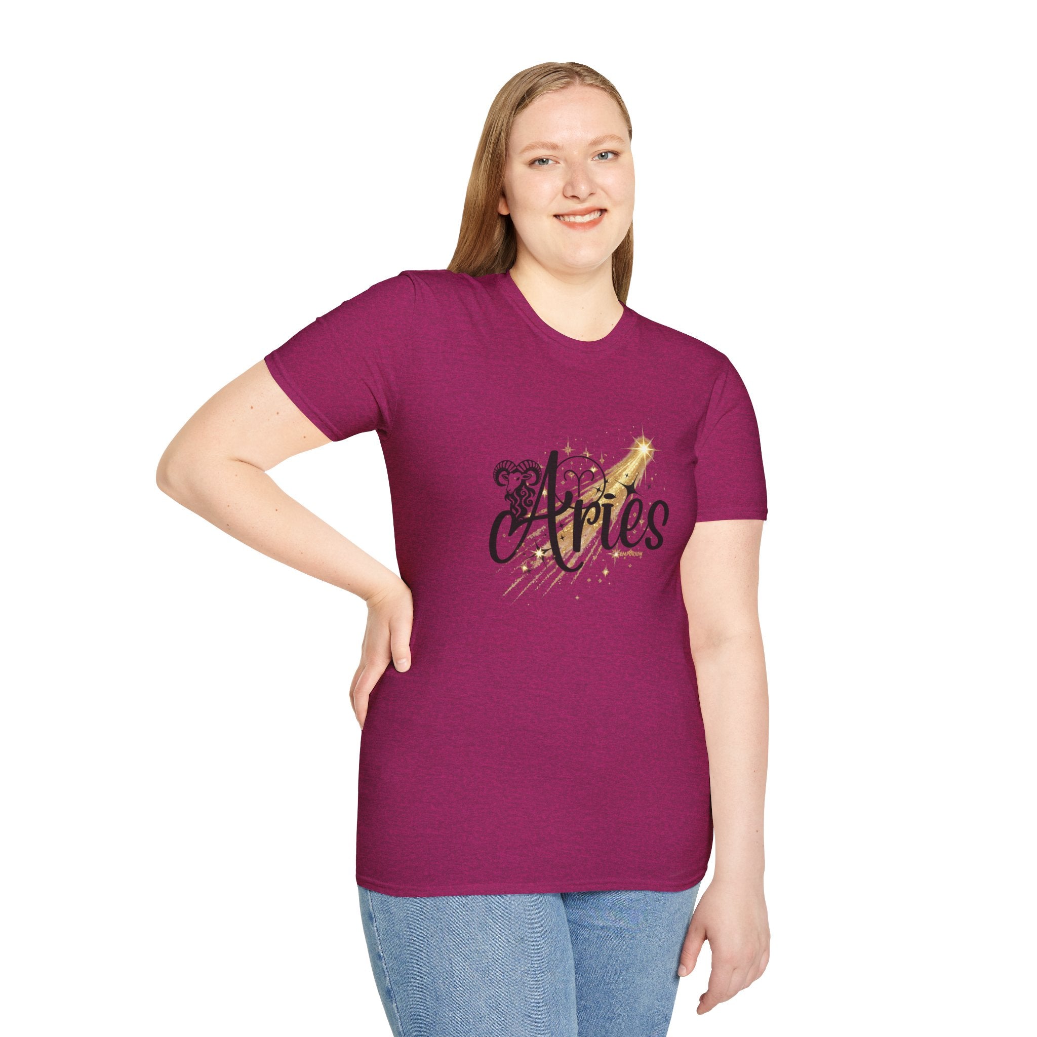 Aries Starburst Astrology T-Shirt