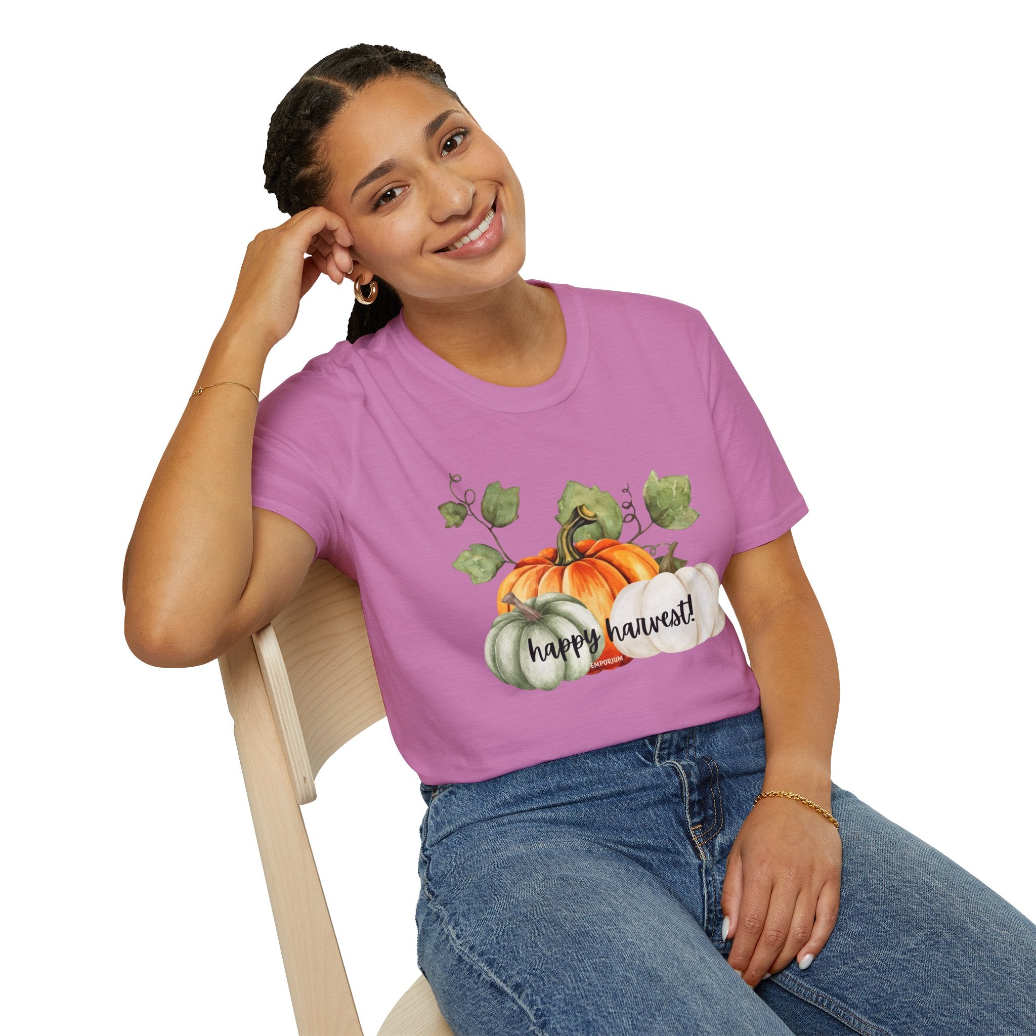 Happy Harvest Pumpkin Variety T-Shirt