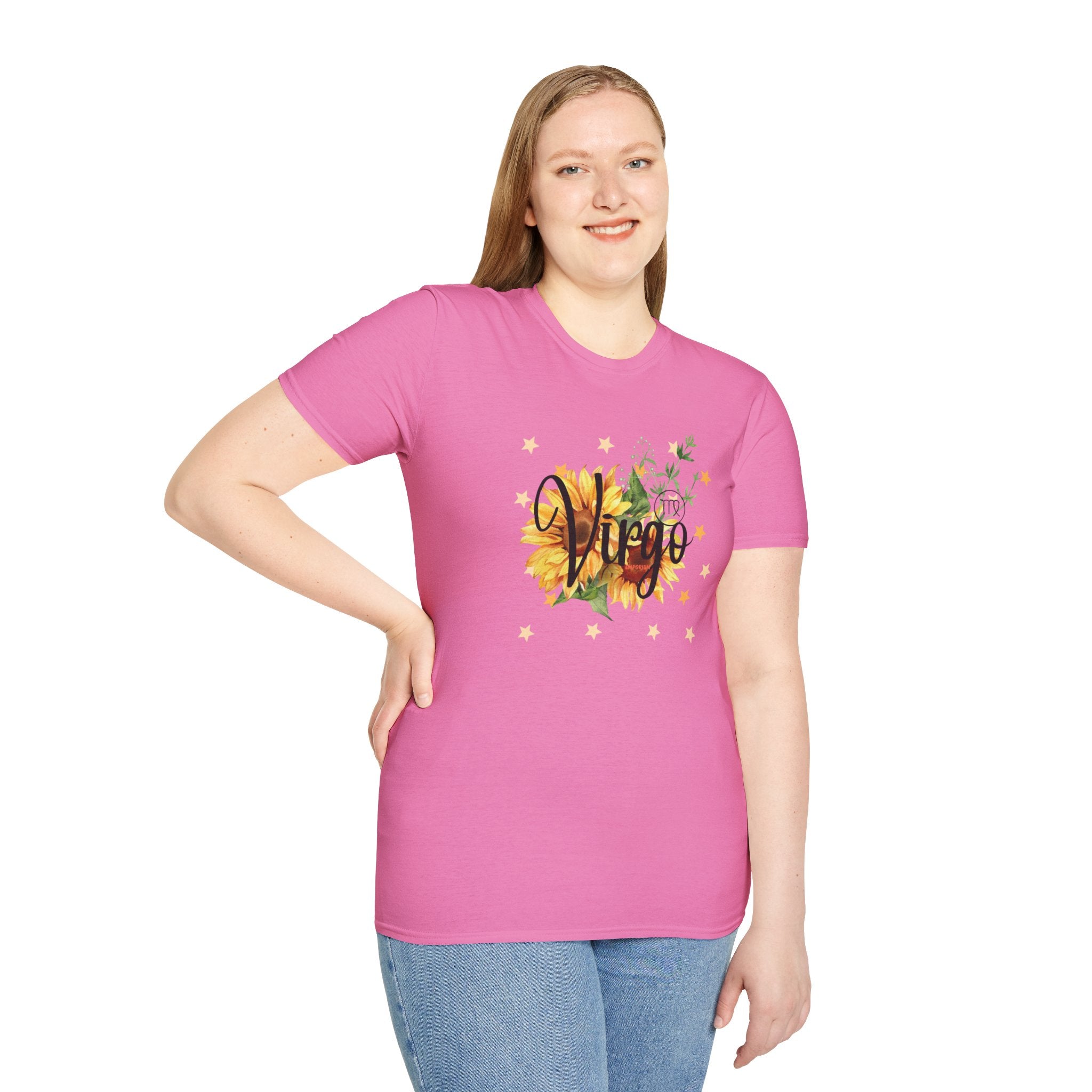 Virgo Sunflower Astrology T-Shirt