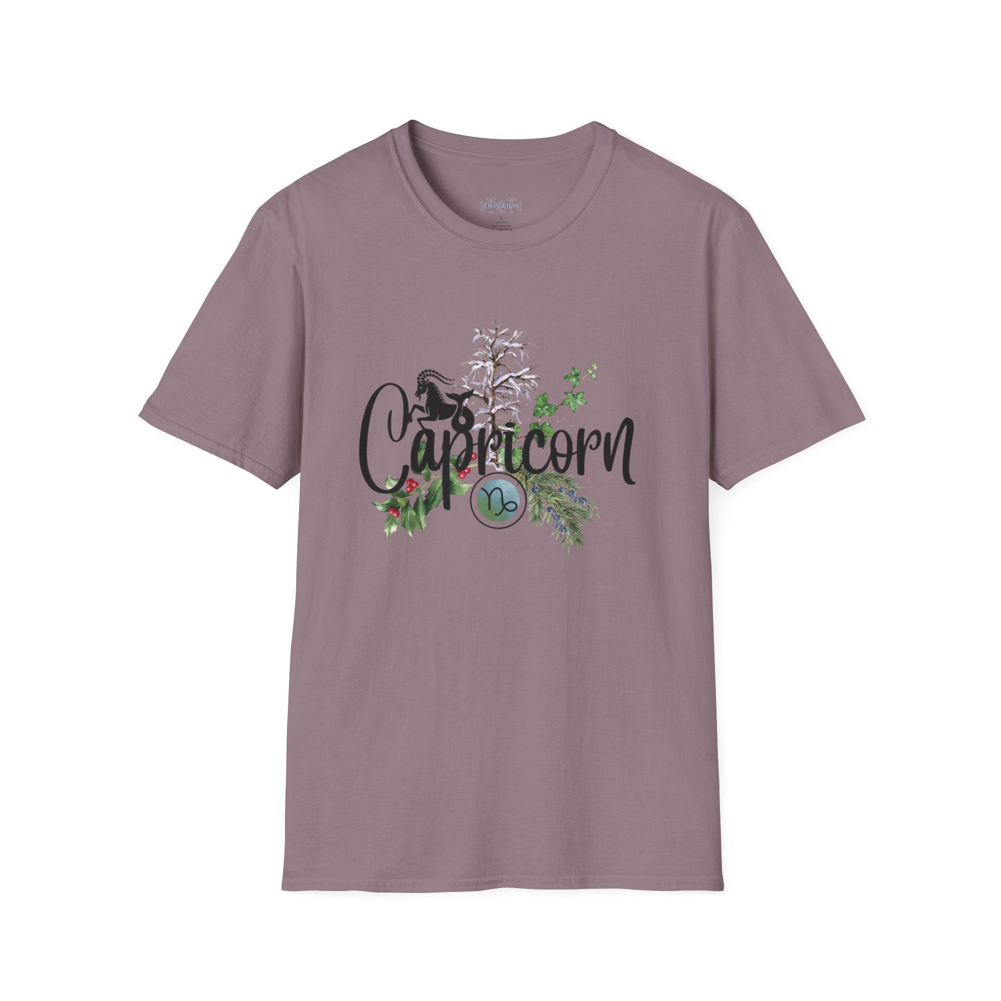 Capricorn Oak & Ivy Astrology T-Shirt
