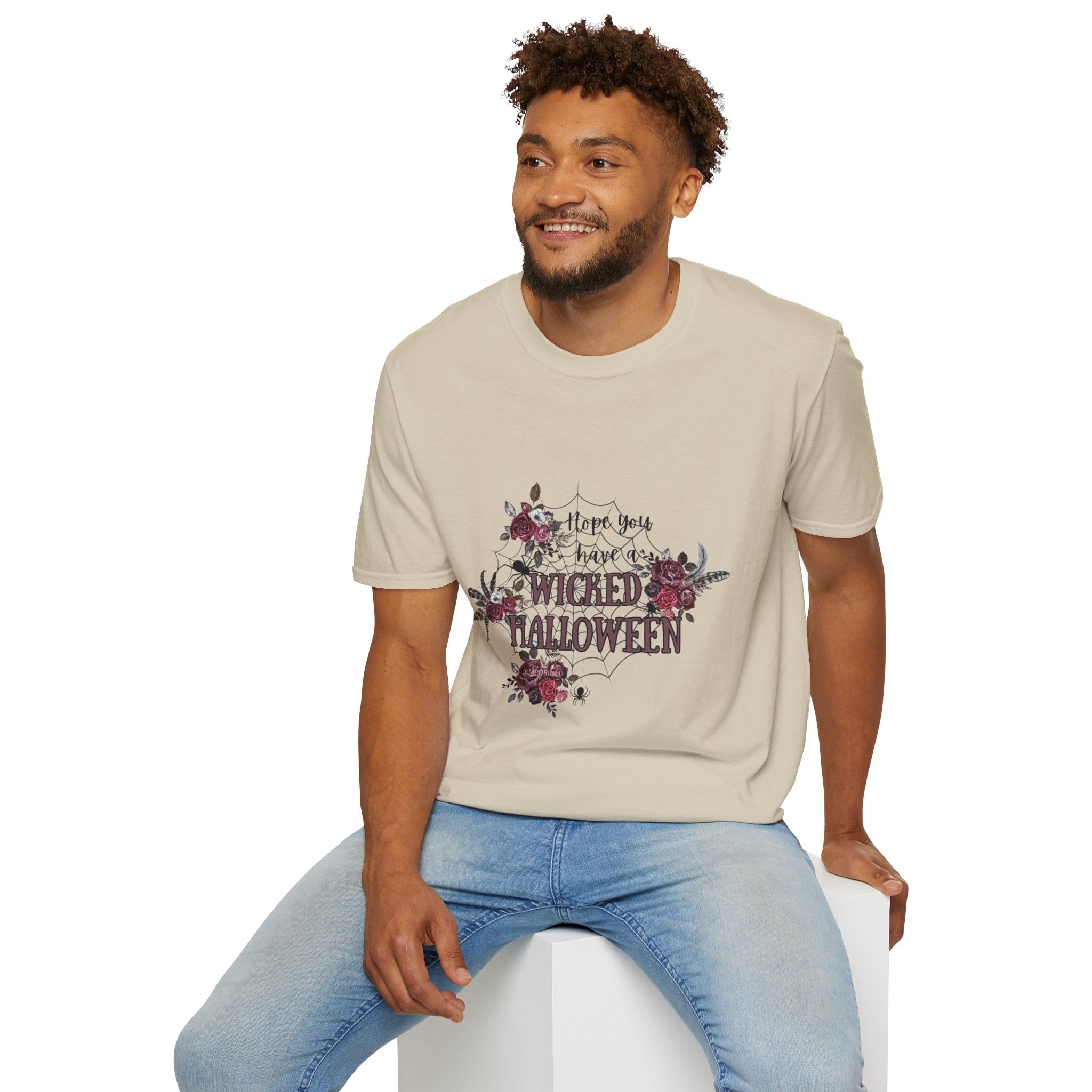 Wicked Halloween Spider Web T-Shirt