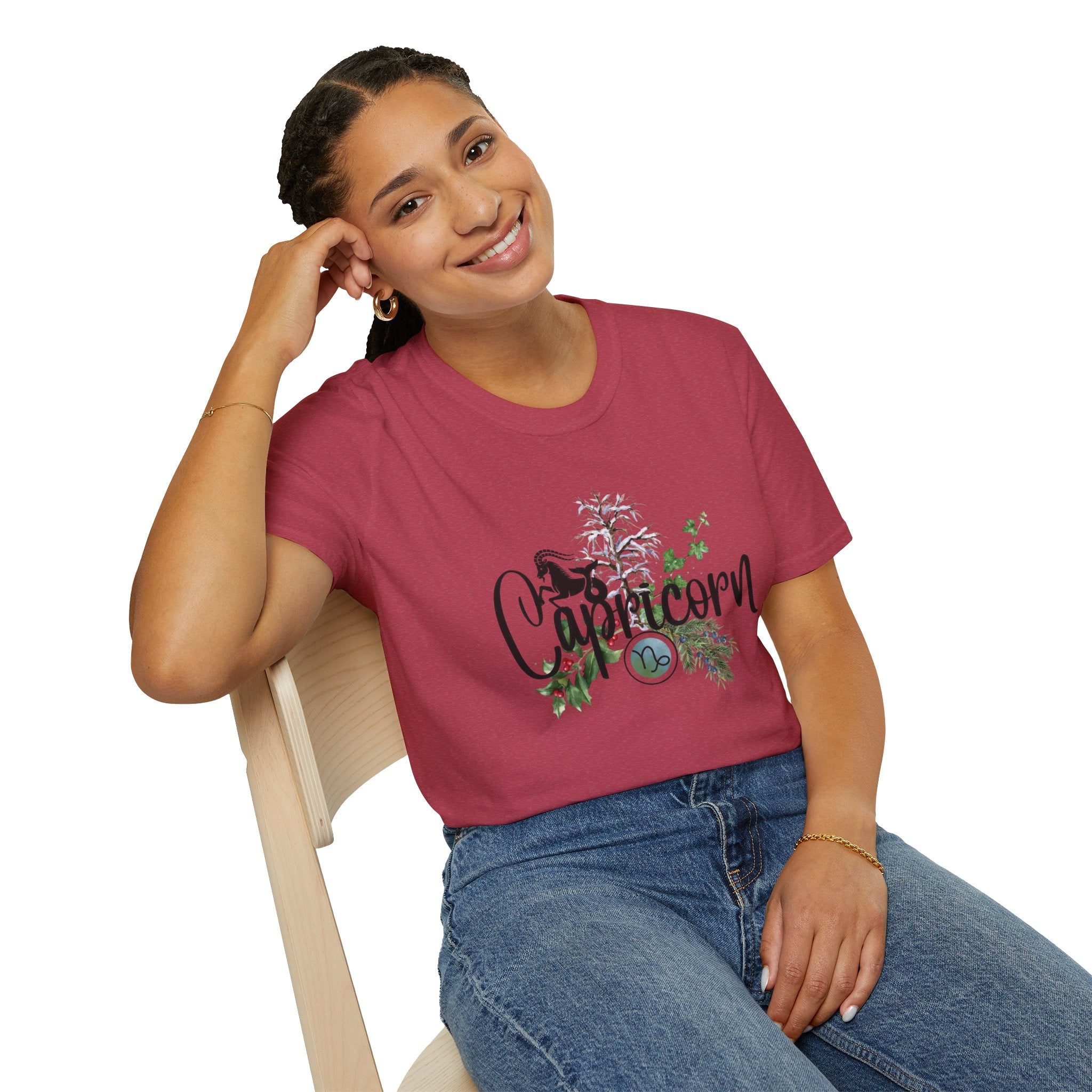 Capricorn Oak & Ivy Astrology T-Shirt