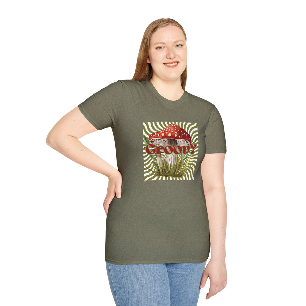 Groovy Psychadelic Mushroom T-Shirt