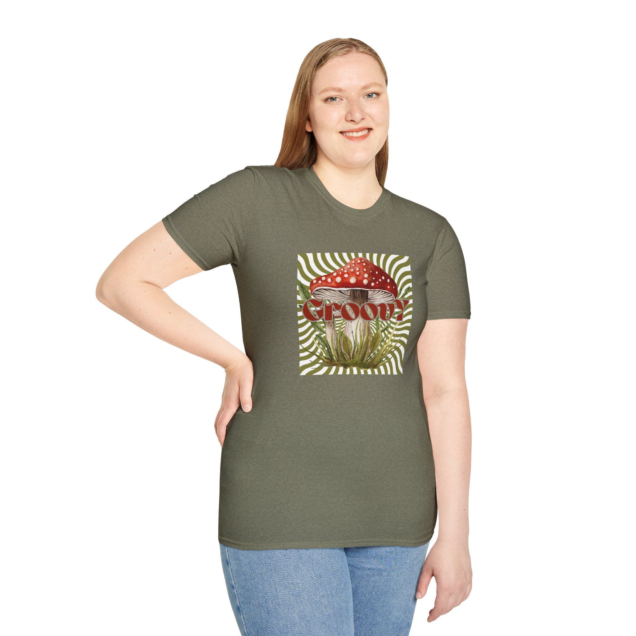 Groovy Psychadelic Mushroom T-Shirt