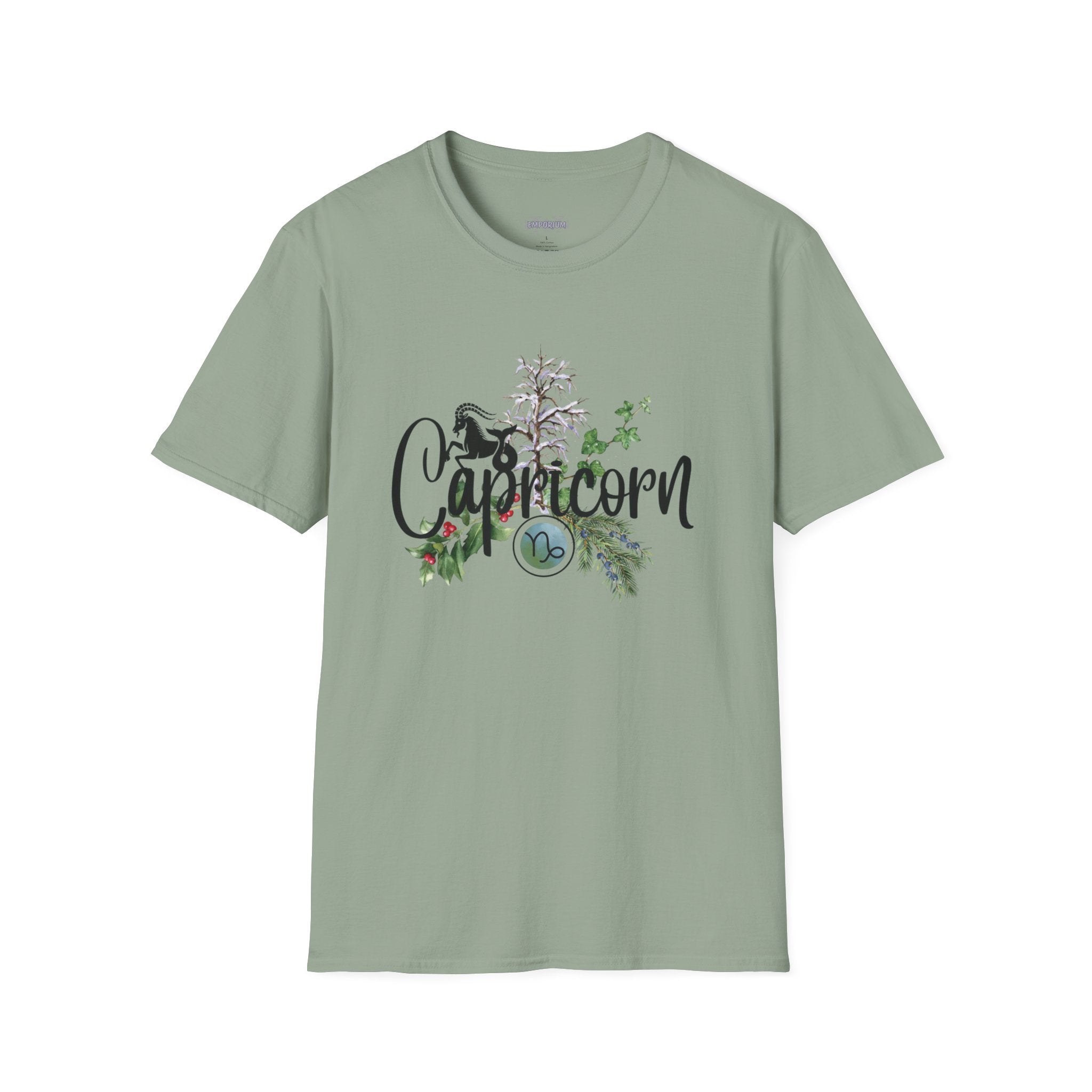Capricorn Oak & Ivy Astrology T-Shirt