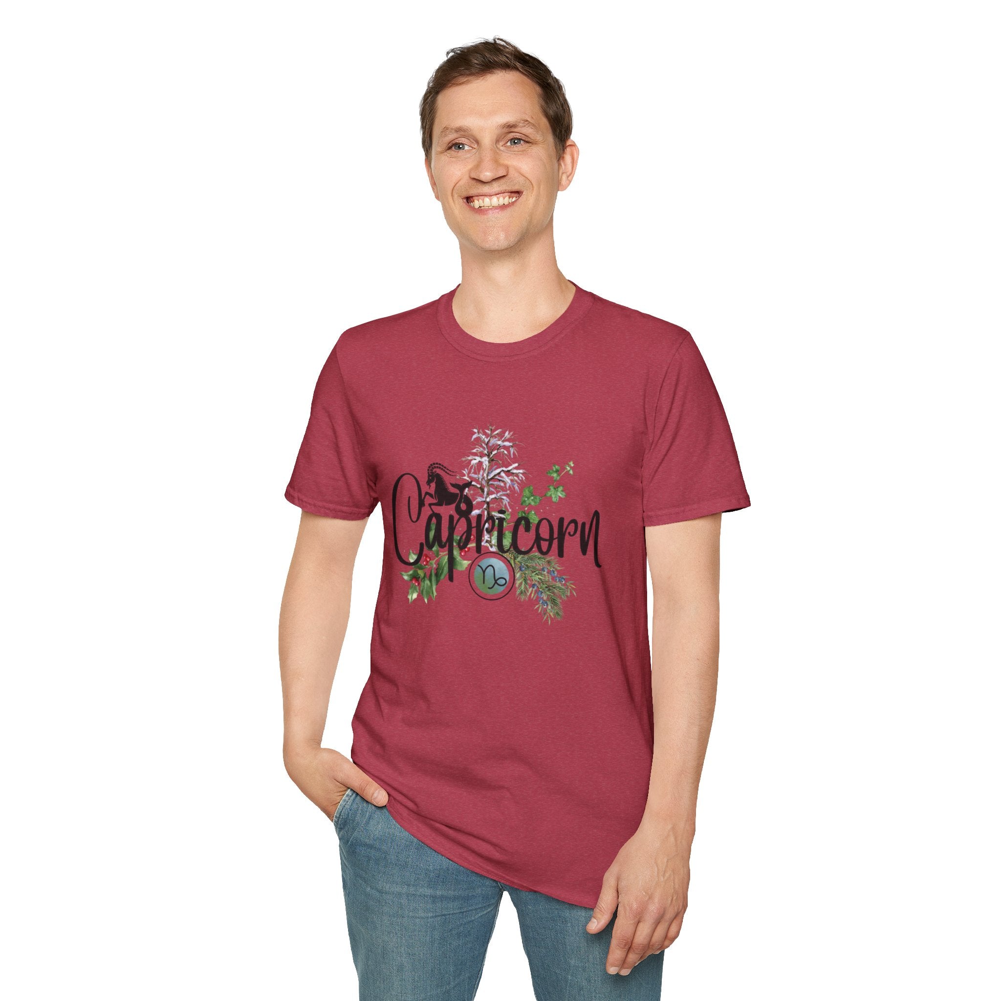 Capricorn Oak & Ivy Astrology T-Shirt
